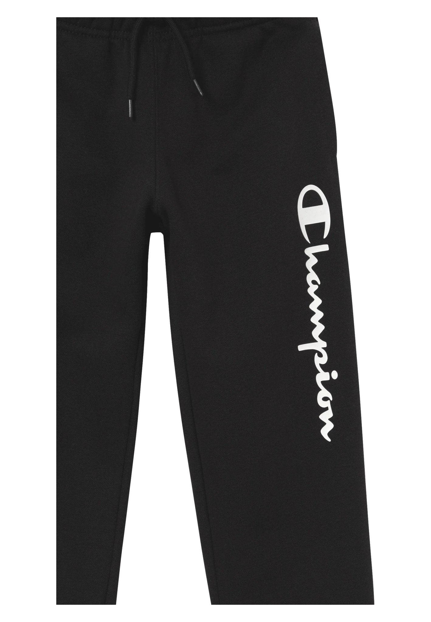 PANTALON JUNIOR CHAMPION NEGRO BIGGEST LOGO PIERNA - AREA ZERO