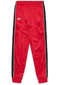 PANTALON KAPPA ROJO RASTORIA SLIM 222 BANDA PANTS