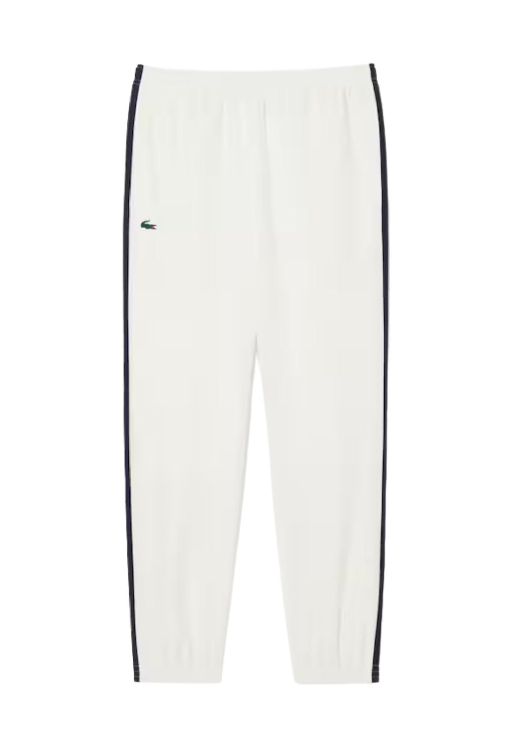 PANTALON LACOSTE BLANCO STRIPPED TENNIS TRACKPANT - AREA ZERO