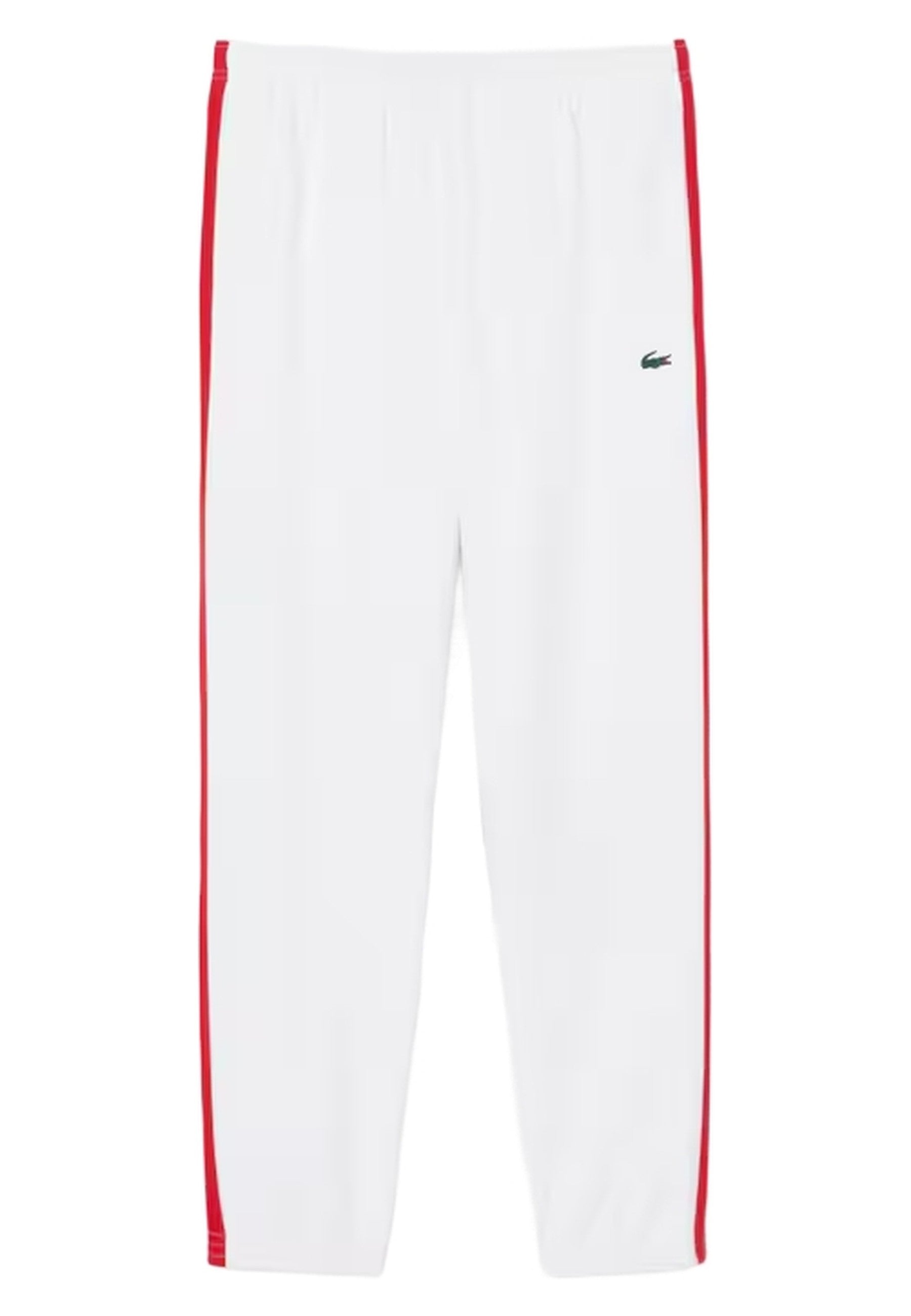 PANTALON LACOSTE BLANCO TAPERED TRACKPANT