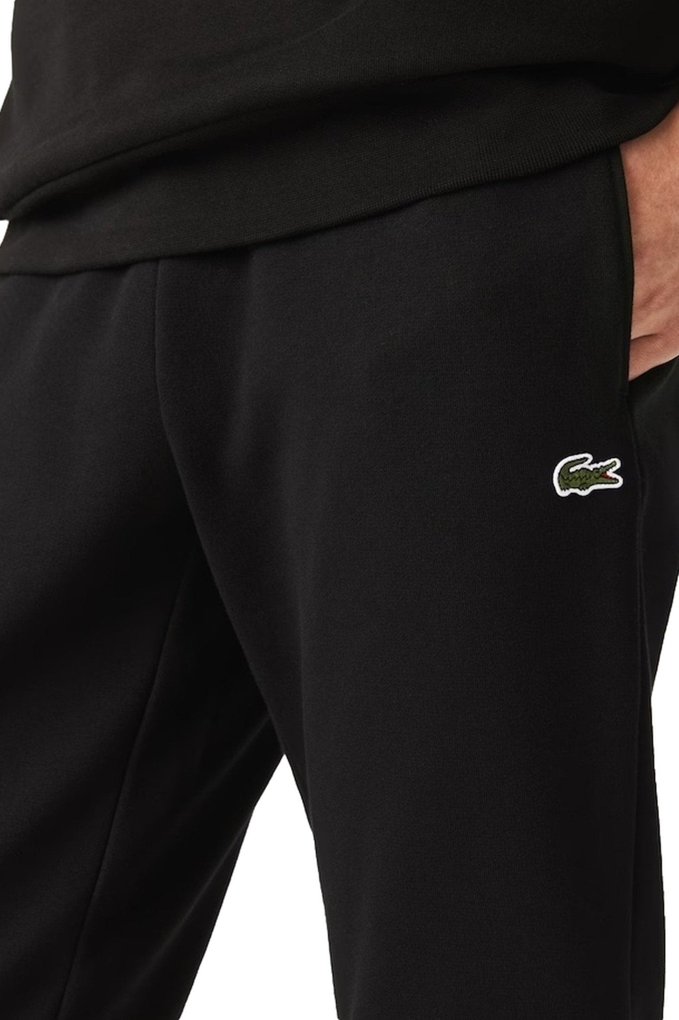 PANTALON LACOSTE NEGRO SURVETEMENT - AREA ZERO