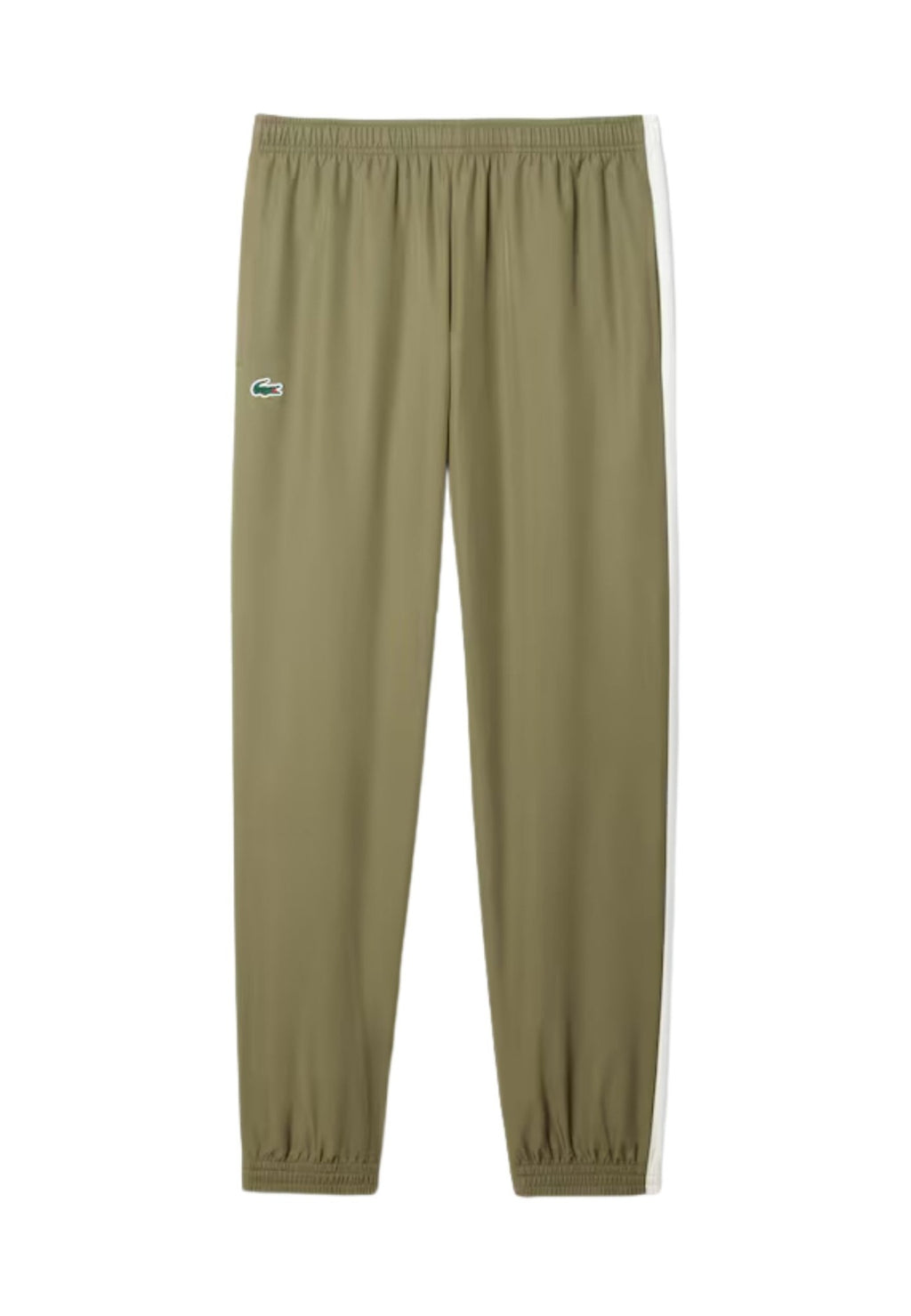PANTALON LACOSTE VERDE CHANDAL TENIS STRIPE TRACKPANT - AREA ZERO