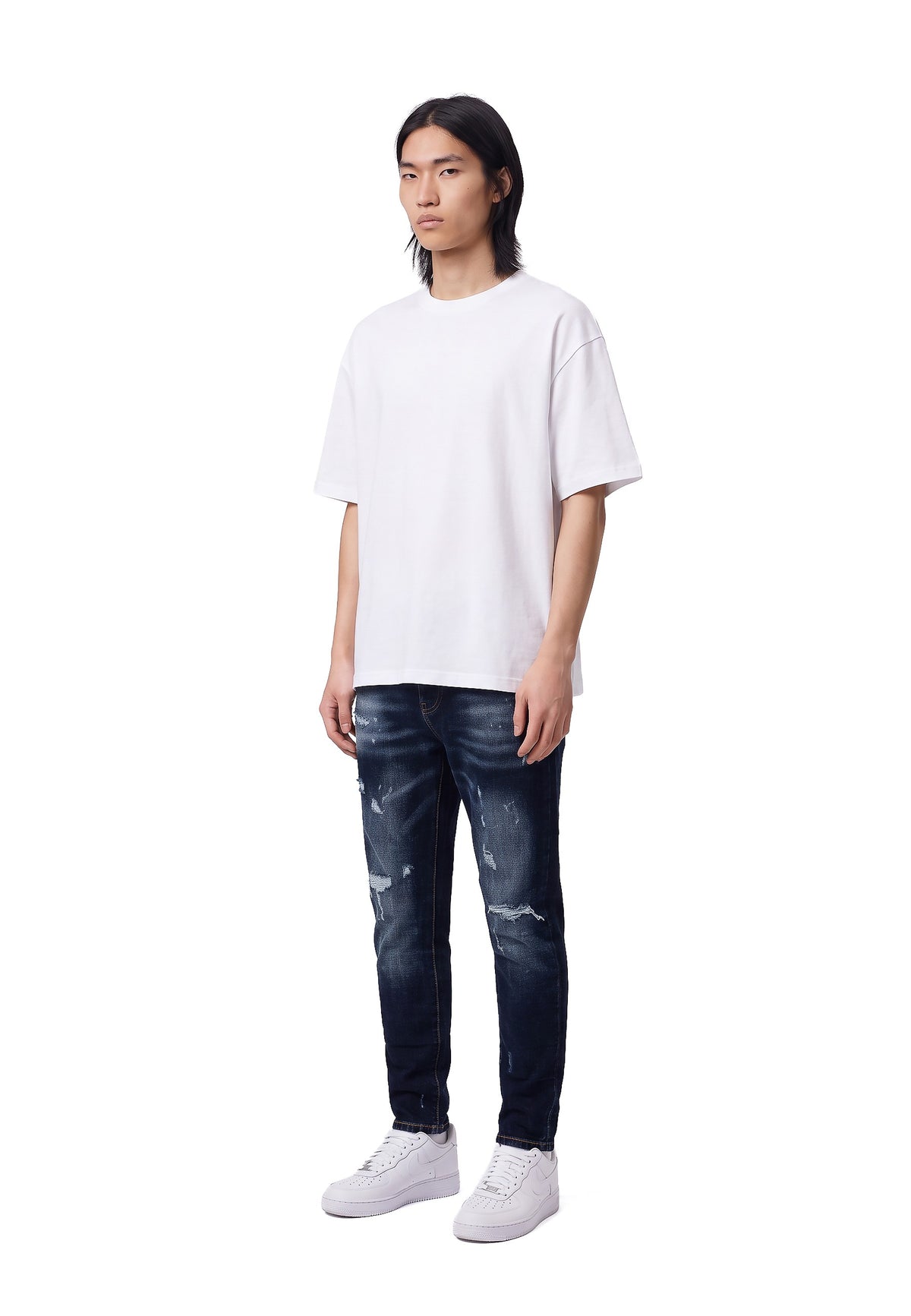 PANTALON MOJADO GASTADO SLIM FIT BROKEN PANTS