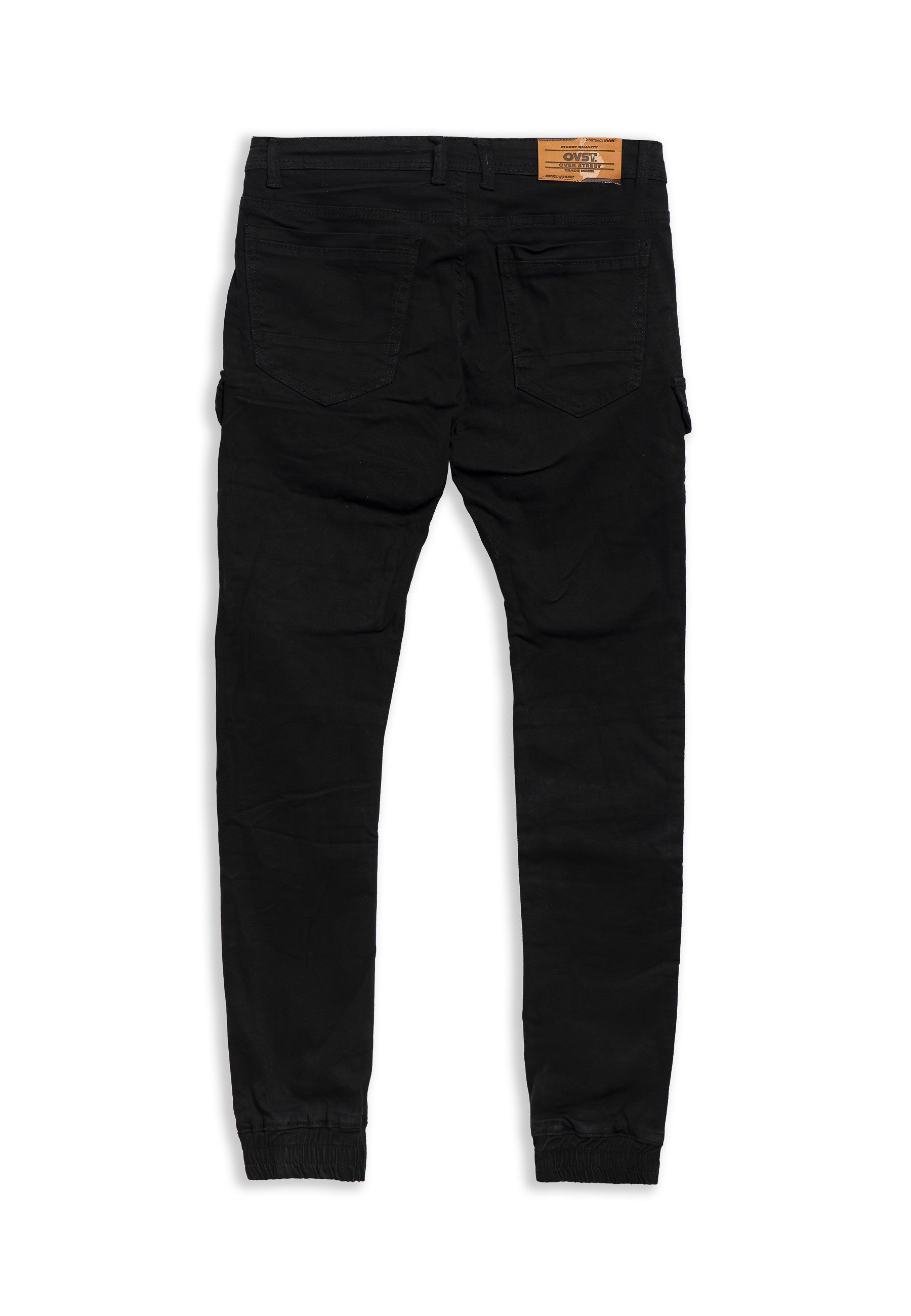 PANTALON NEGRO DOUBLE ZIPPED POCKETS PANT