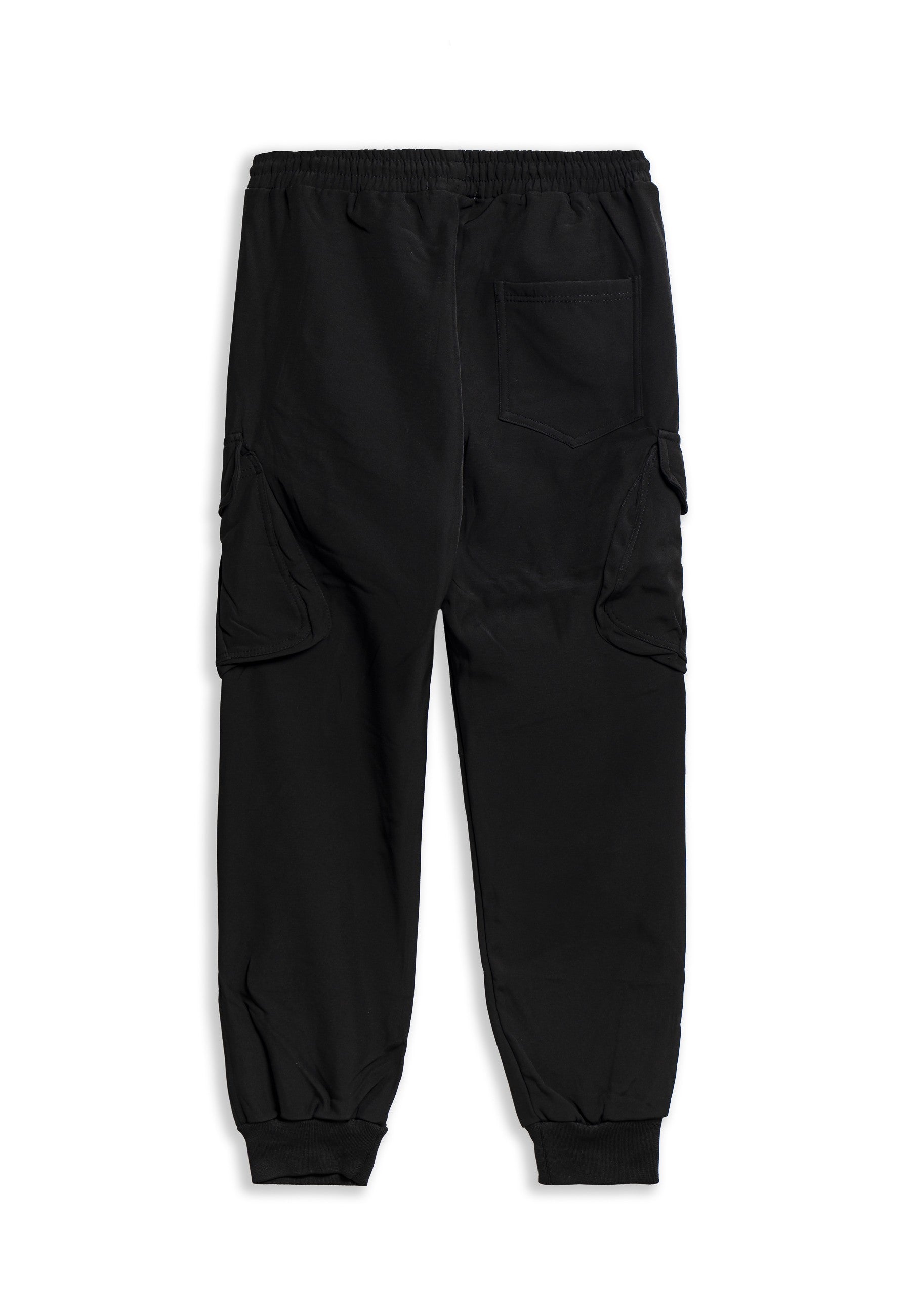 PANTALON NEGRO SIDE POCKET CARGO JOGGER