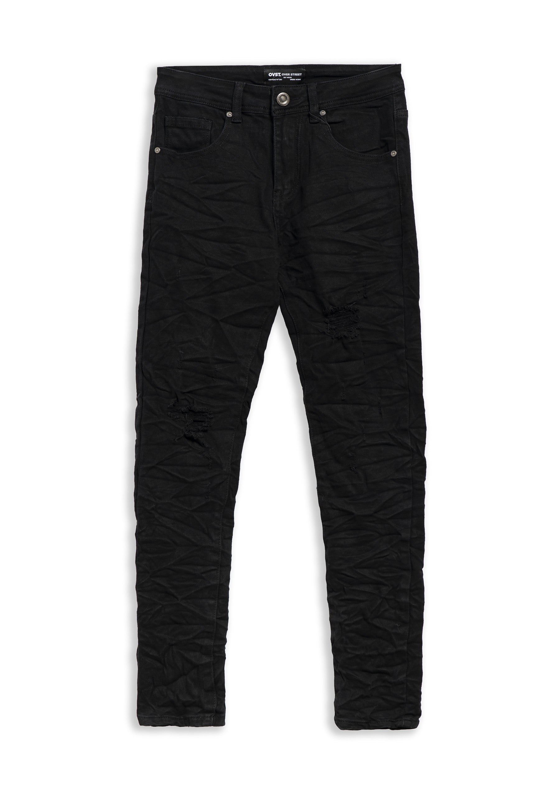 PANTALON NEGRO SLIM FIT SOFT BROKES PANT
