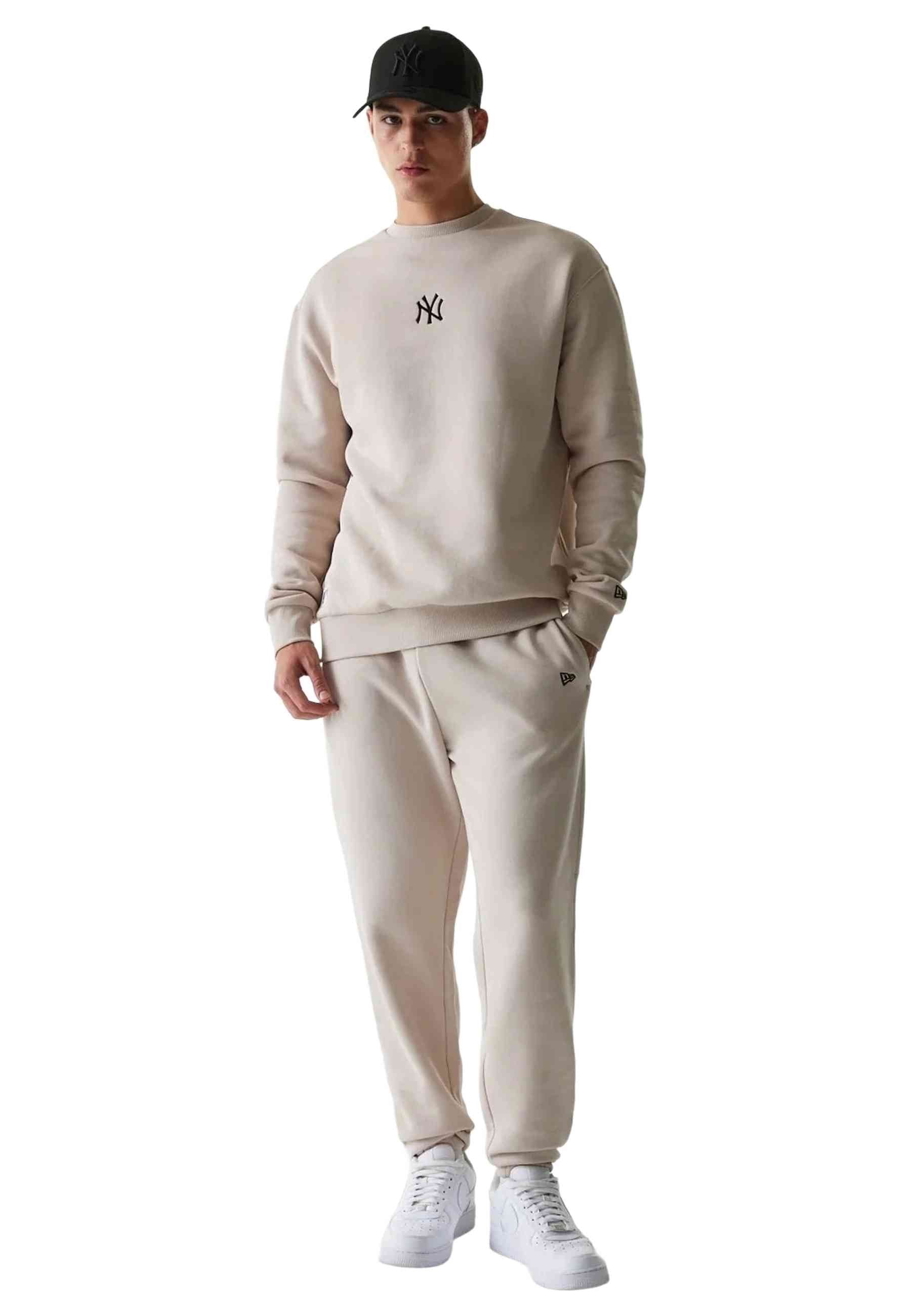 PANTALON NEW ERA BEIGE YANKEES NOS MLB MIDI JOGGER