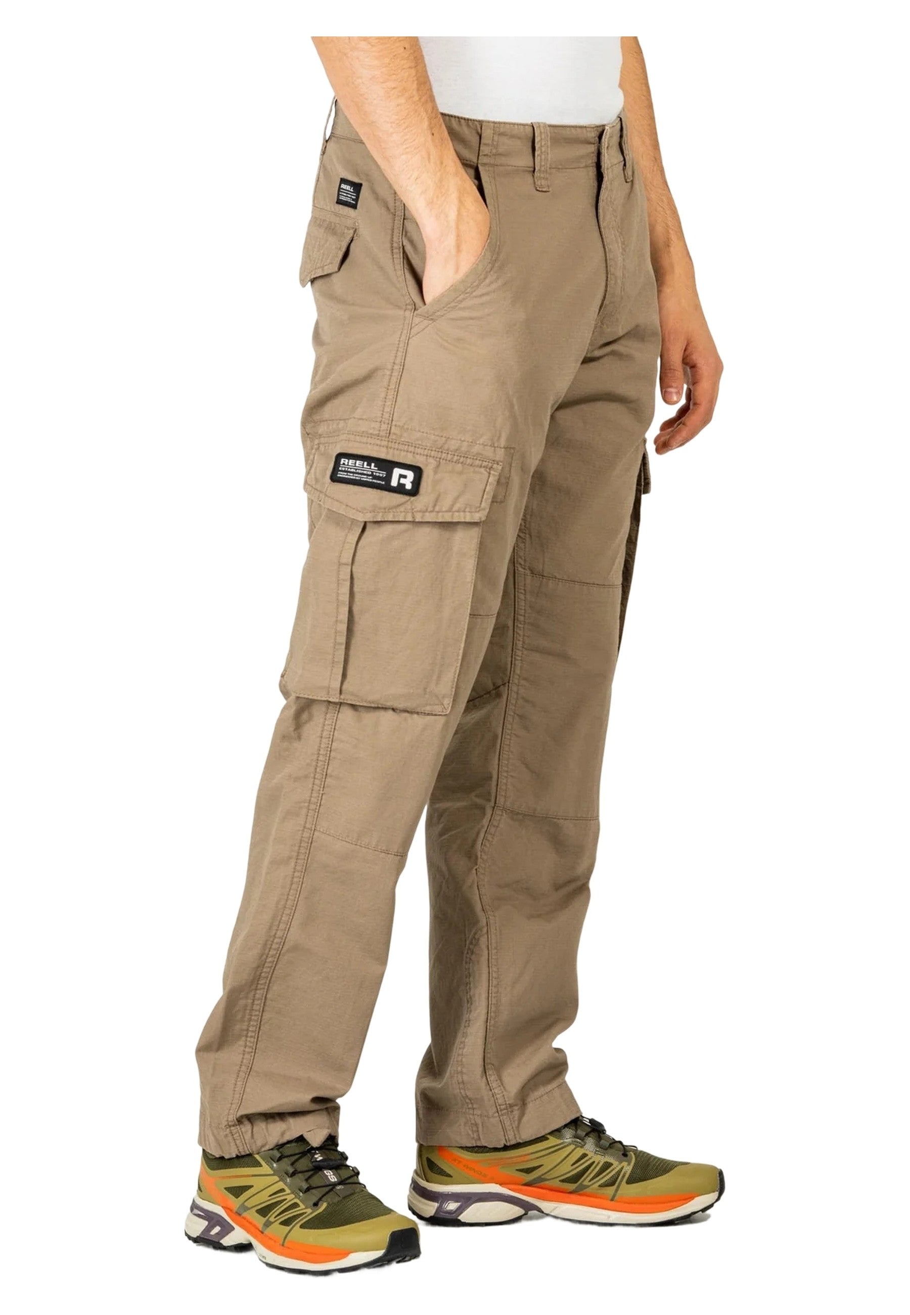 PANTALON REEL BEIGE RIPSTOP CARGO PANT