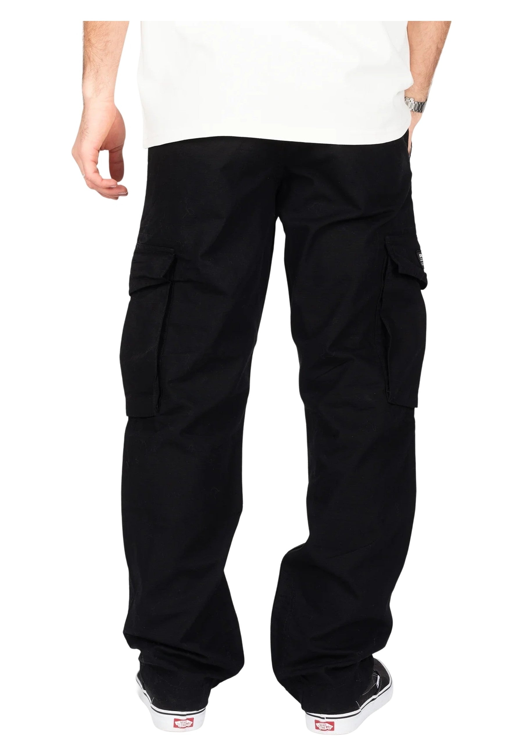 PANTALON REEL NEGRO RIPSTOP CARGO PANT