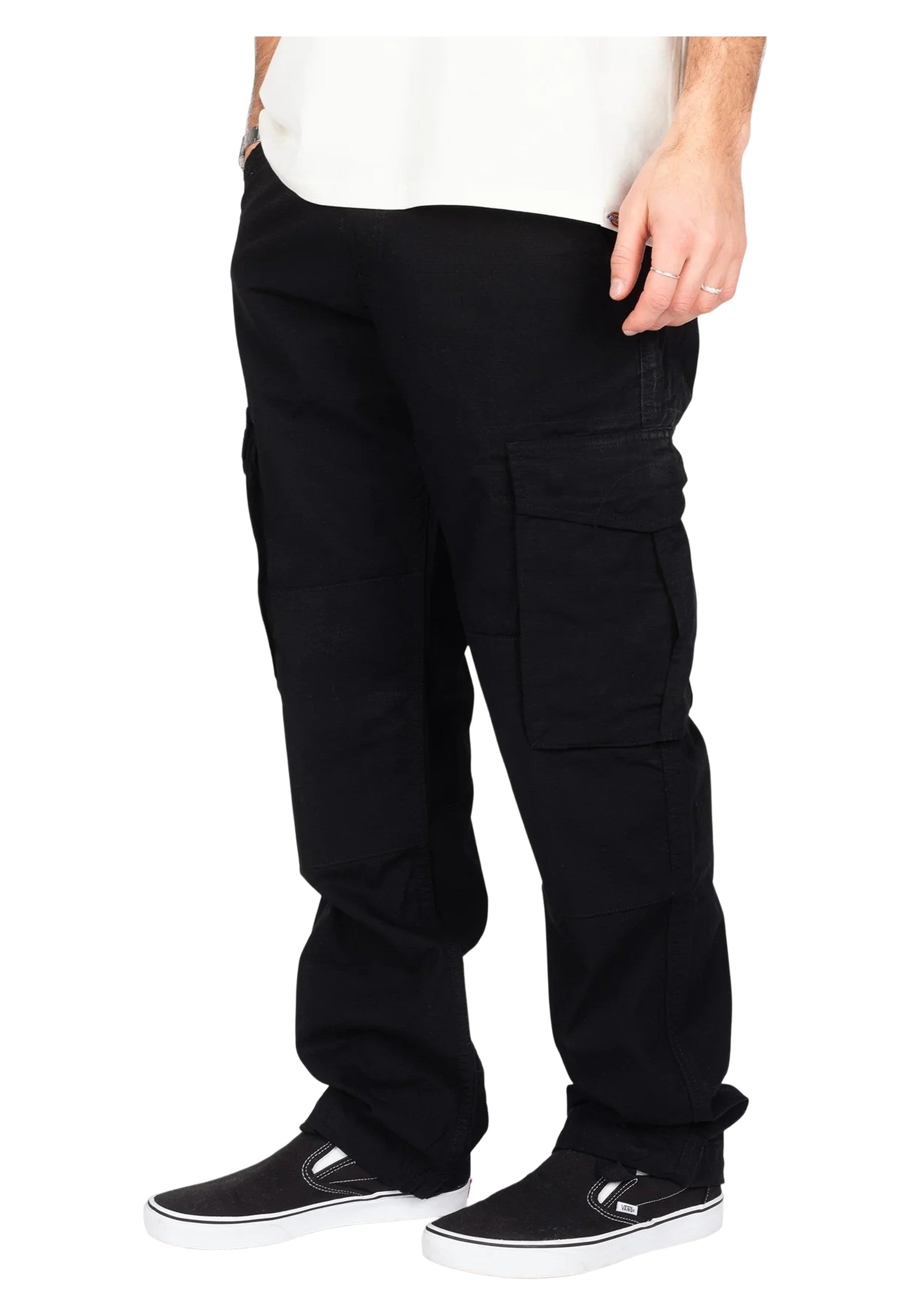 PANTALON REEL NEGRO RIPSTOP CARGO PANT
