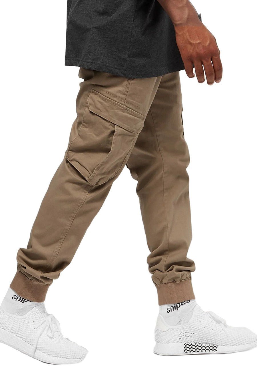 PANTALON REEL REFLEX RIB CARGO DARK SAND - AREA ZERO