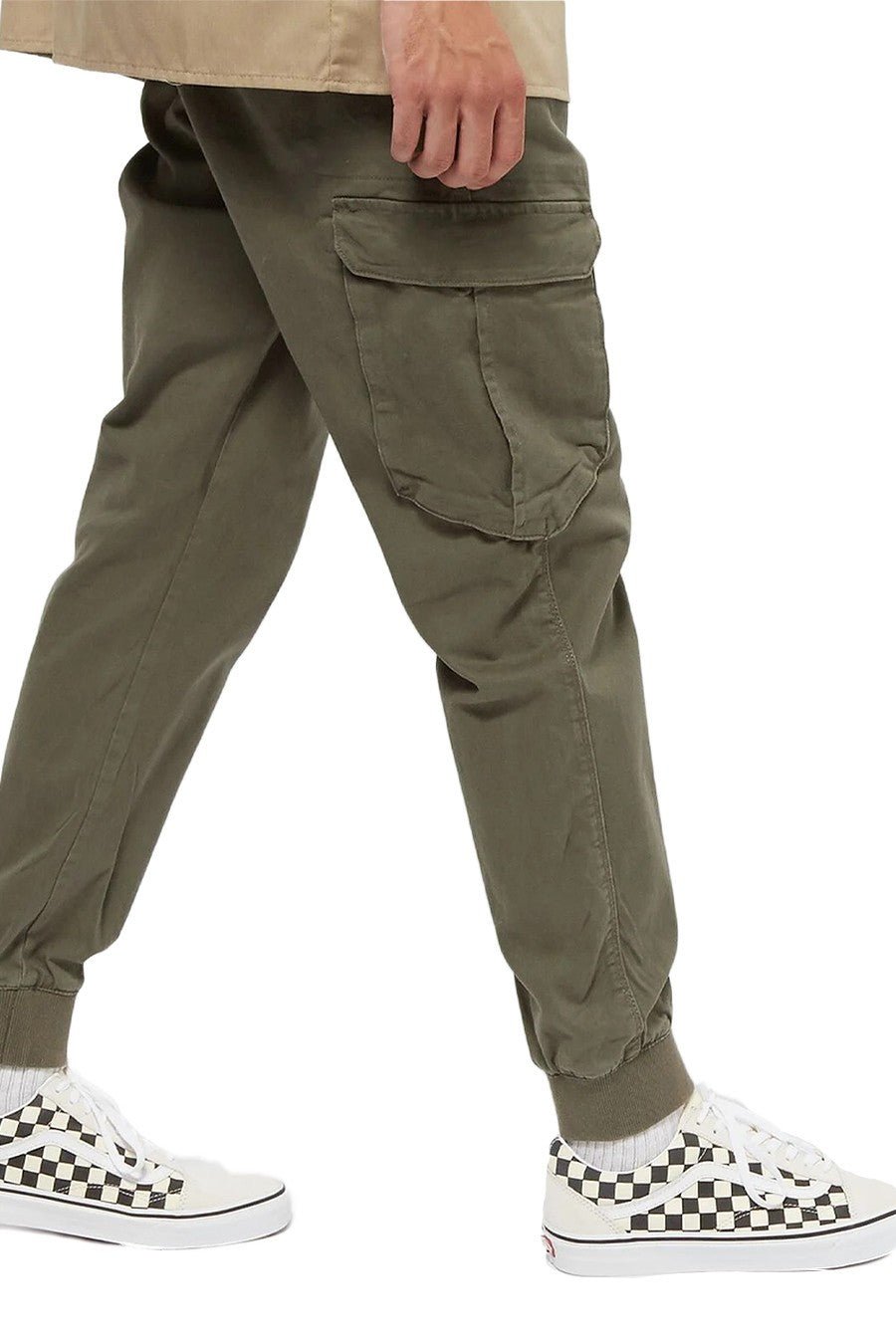 PANTALON REEL REFLEX RIB CARGO OLIVE - AREA ZERO