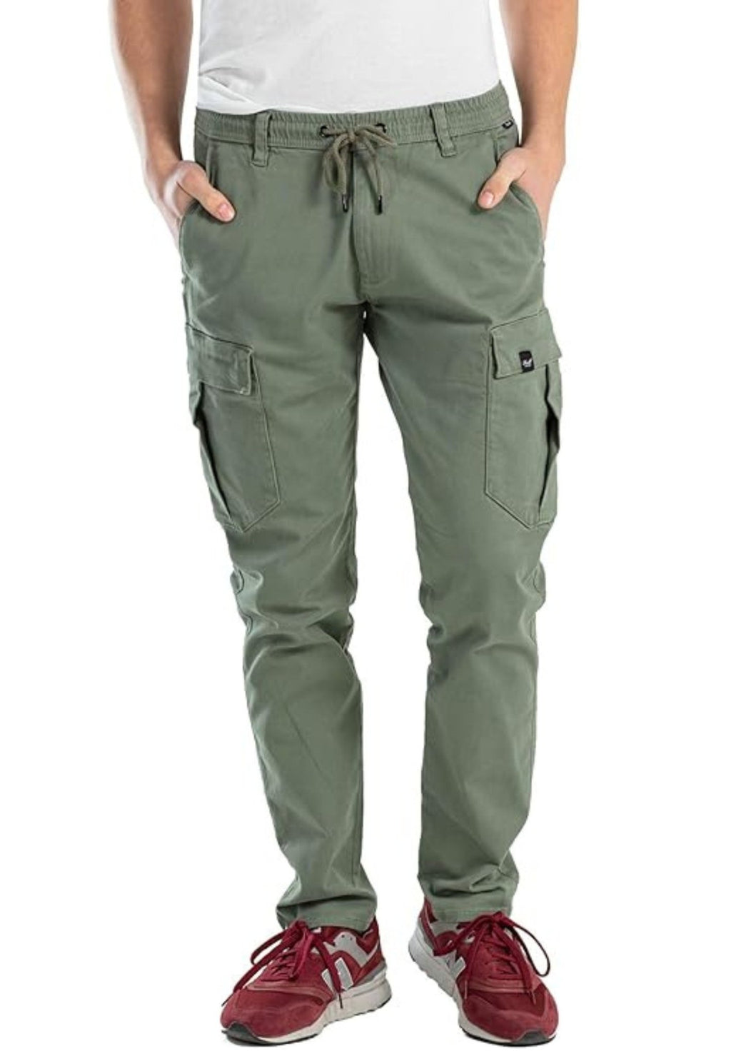 PANTALON REEL VERDE REFLEX EASY CARGO REGULAR PANT - AREA ZERO