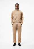 TRACKSUIT OVST | MONOGRAPHIC TOSTADO