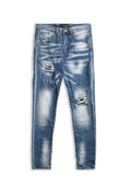 PANTALON VAQUERO MOJADO GASTADO FIFTH SCRATCHED PANT