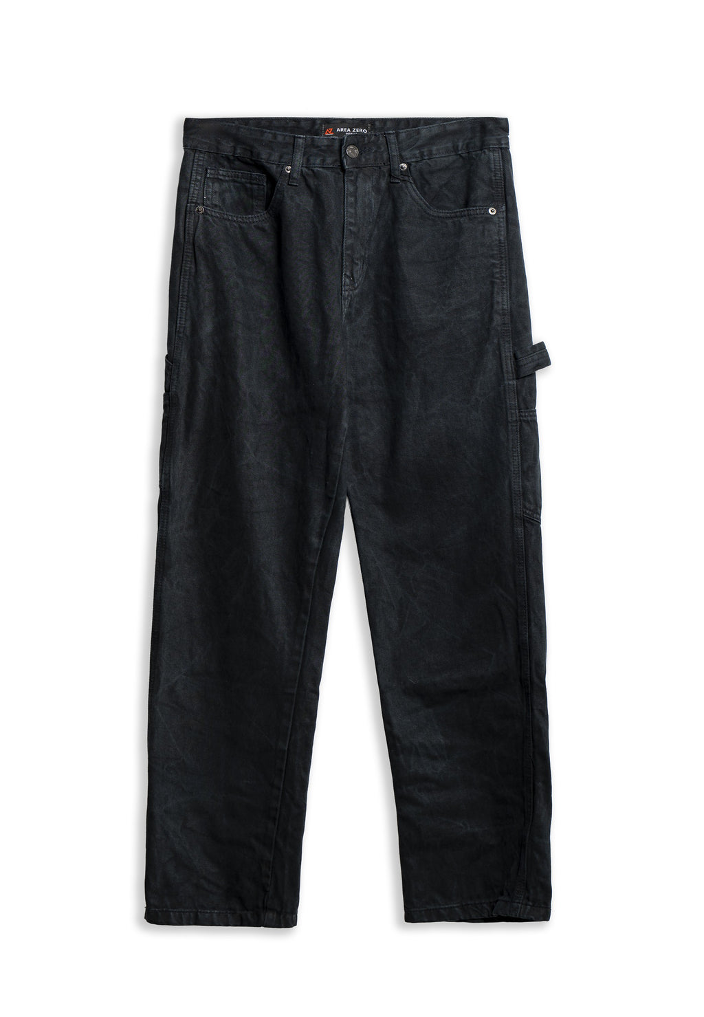 PANTALON VAQUERO NEGRO BACK POCKETS LOOP PANT