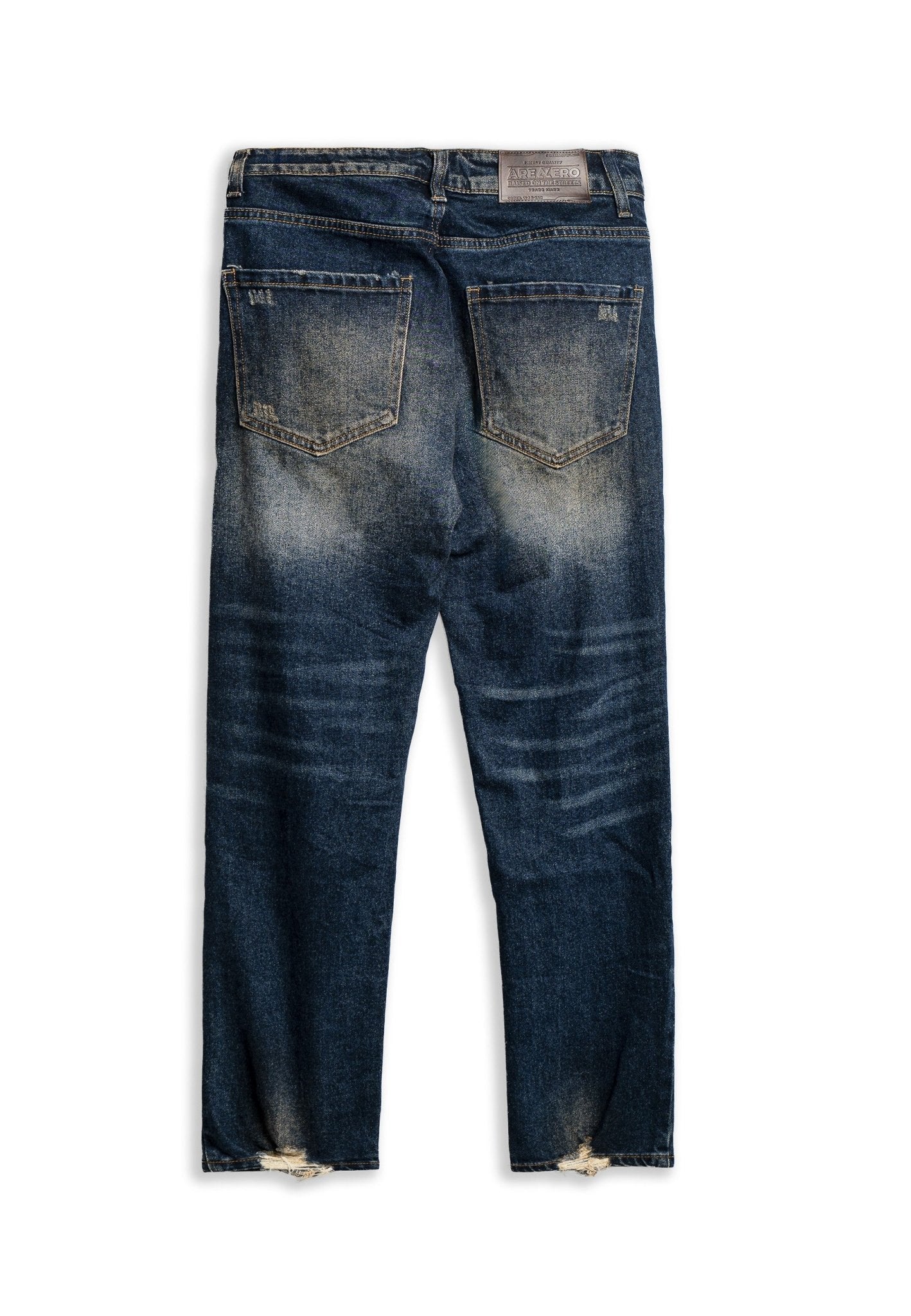 PANTALON VAQUERO OXIDO FRONT BROKES RUSTED STRAIGHT PANT - AREA ZERO