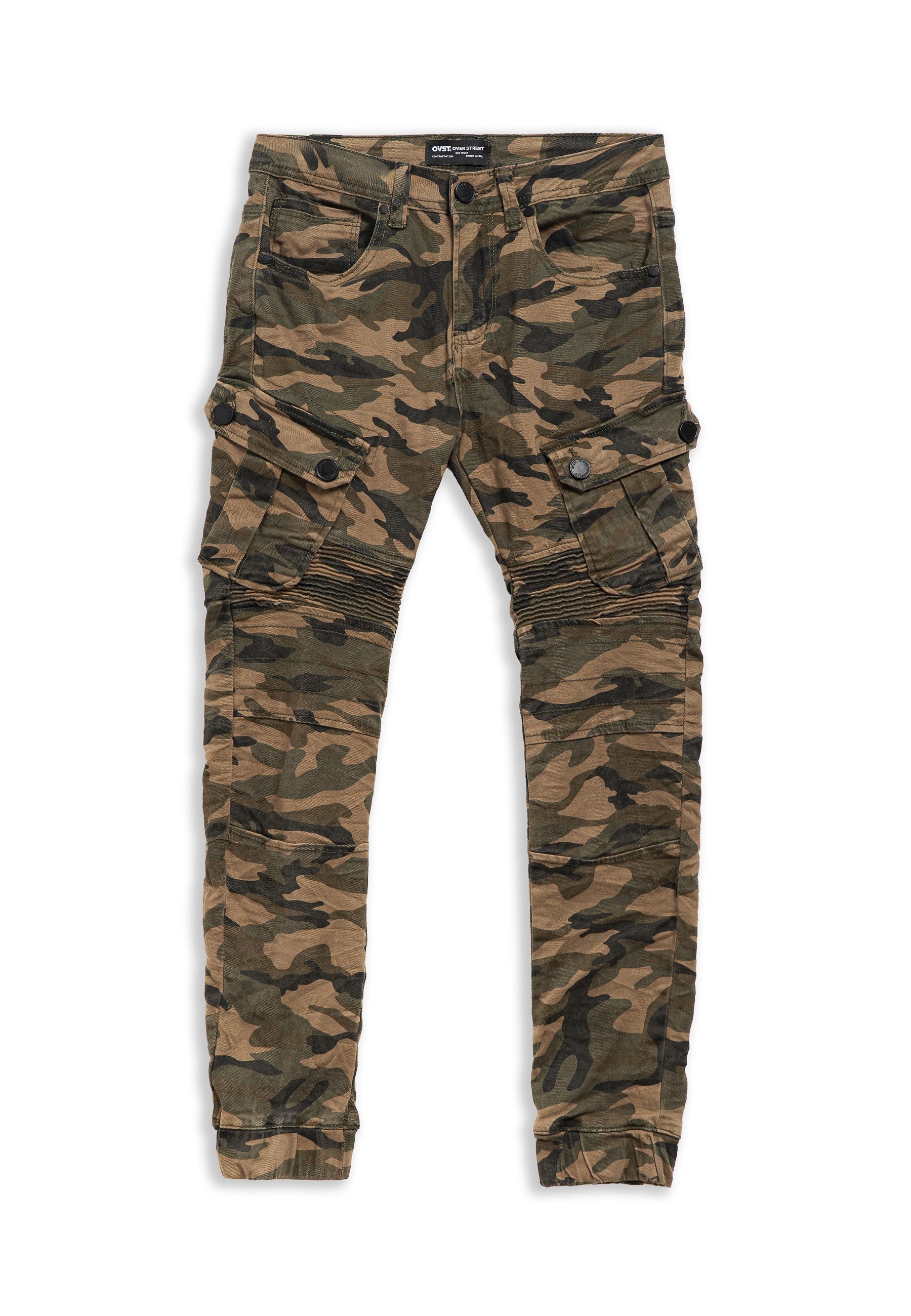 PANTALON VERDE CAMUFLAJE SIDE POCKETS PANT