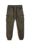 PANTALON  VERDE GOMAS SIDE POCKETS PANT