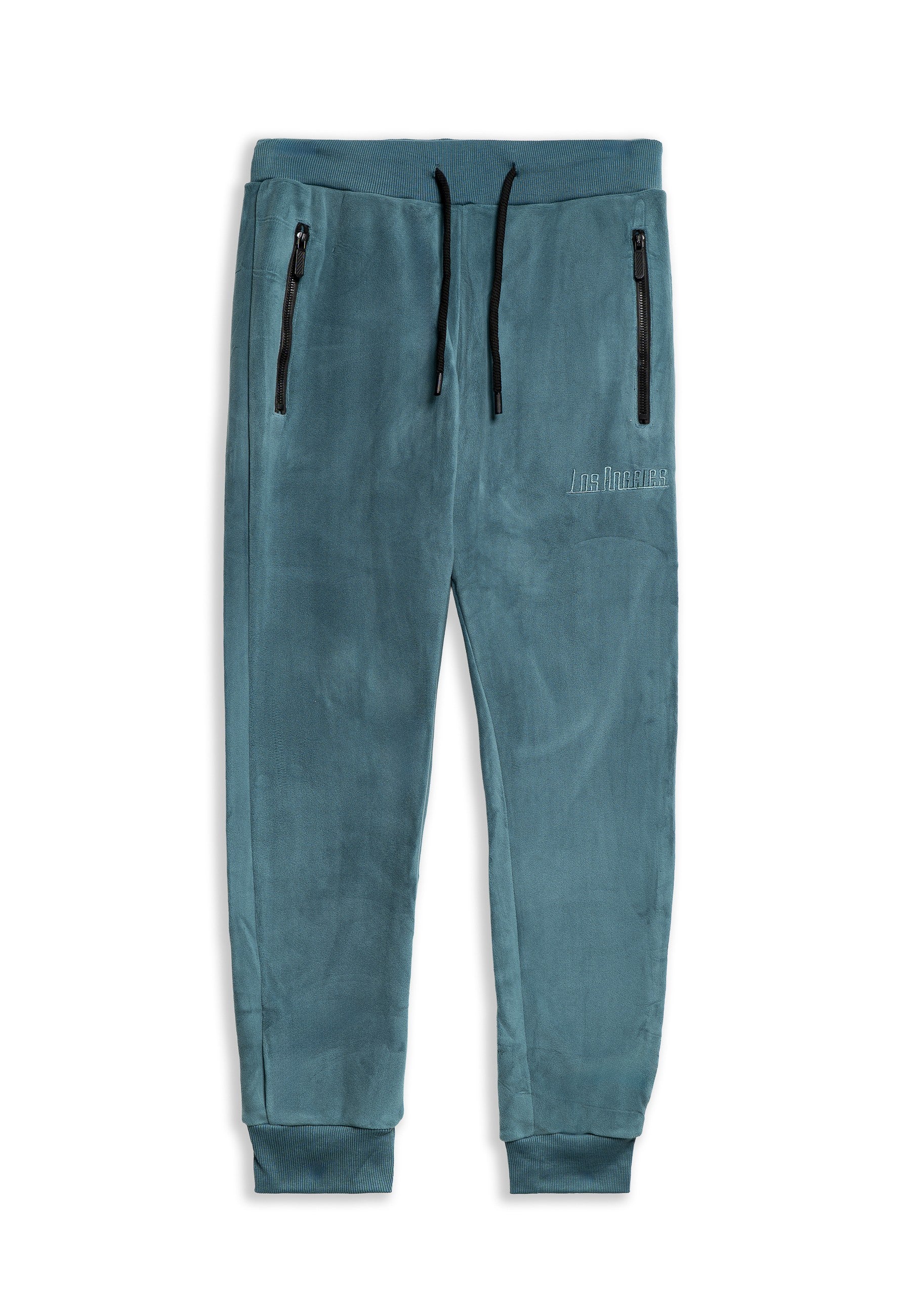 PANTALON VERDE LOS ANGELES VELOUR JOGGER PANT