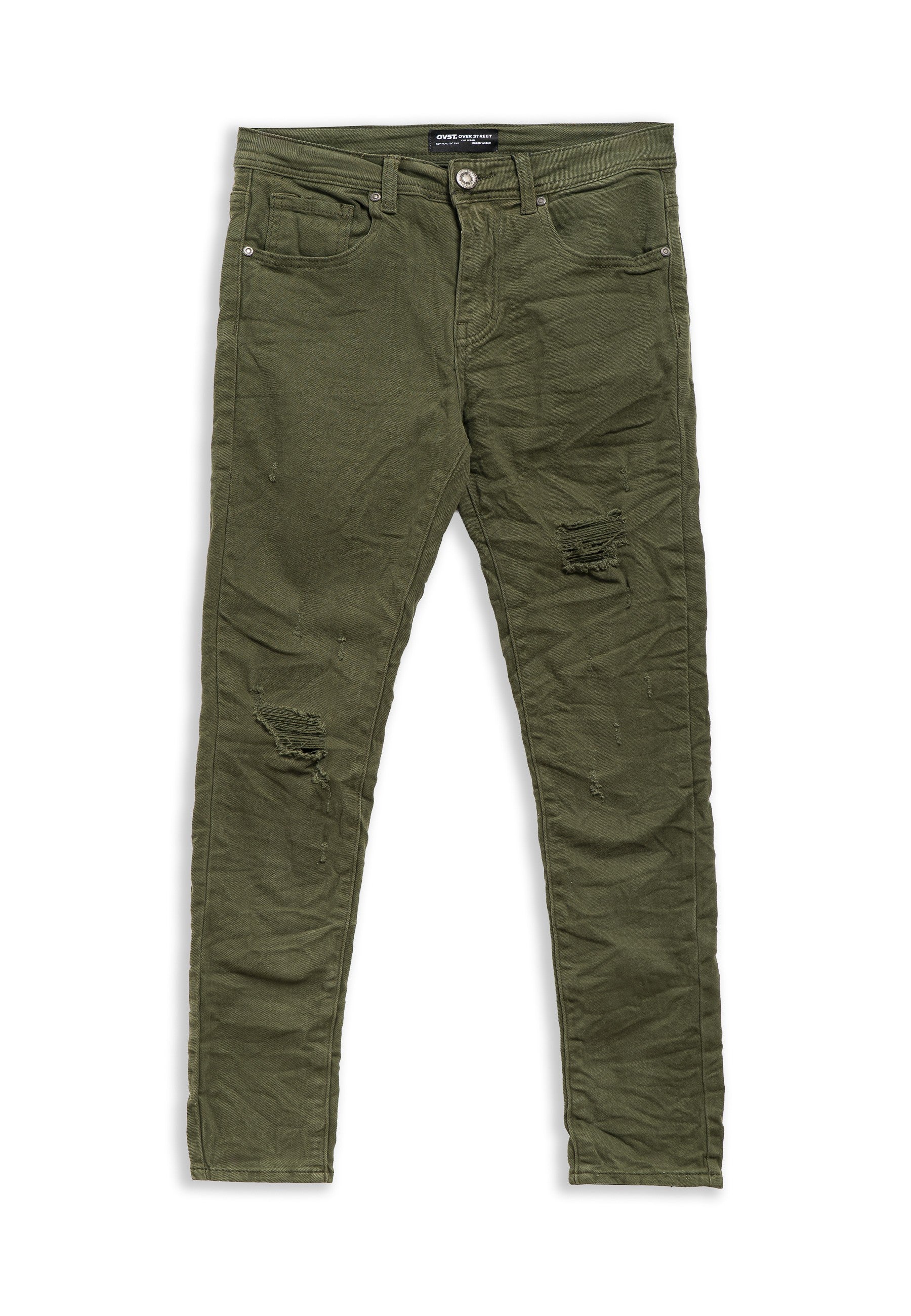 PANTALON VERDE SLIM FIT SOFT BROKES PANT