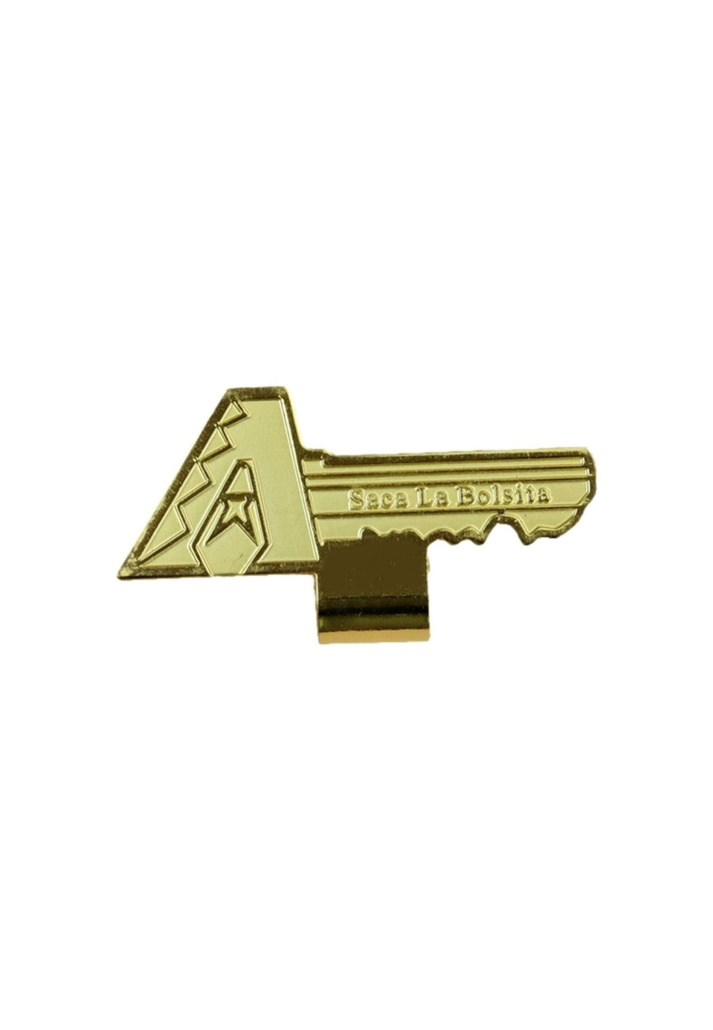 PIN CAP CLIP DORADO "A" KEY - AREA ZERO