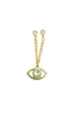 PIN DORADO BIG BROTHER EYE CHAINS