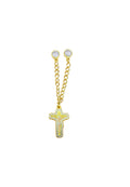 PIN DORADO CHRIST CRUCIFIED CHAINS