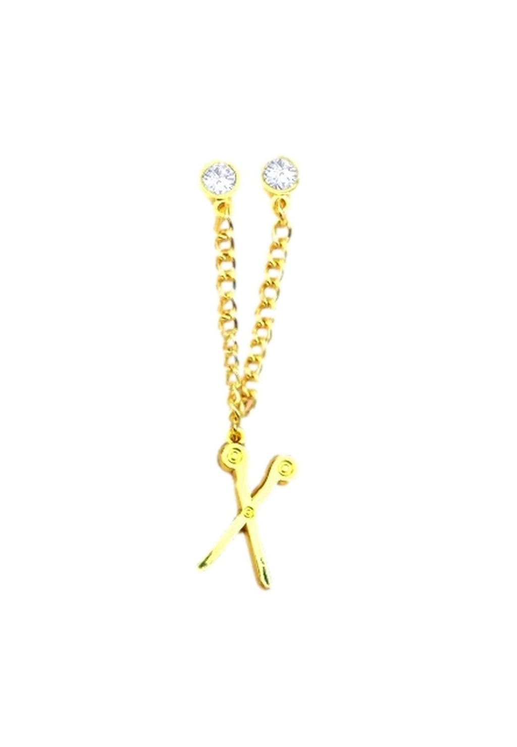 PIN DORADO SCISSORS CHAINS - AREA ZERO