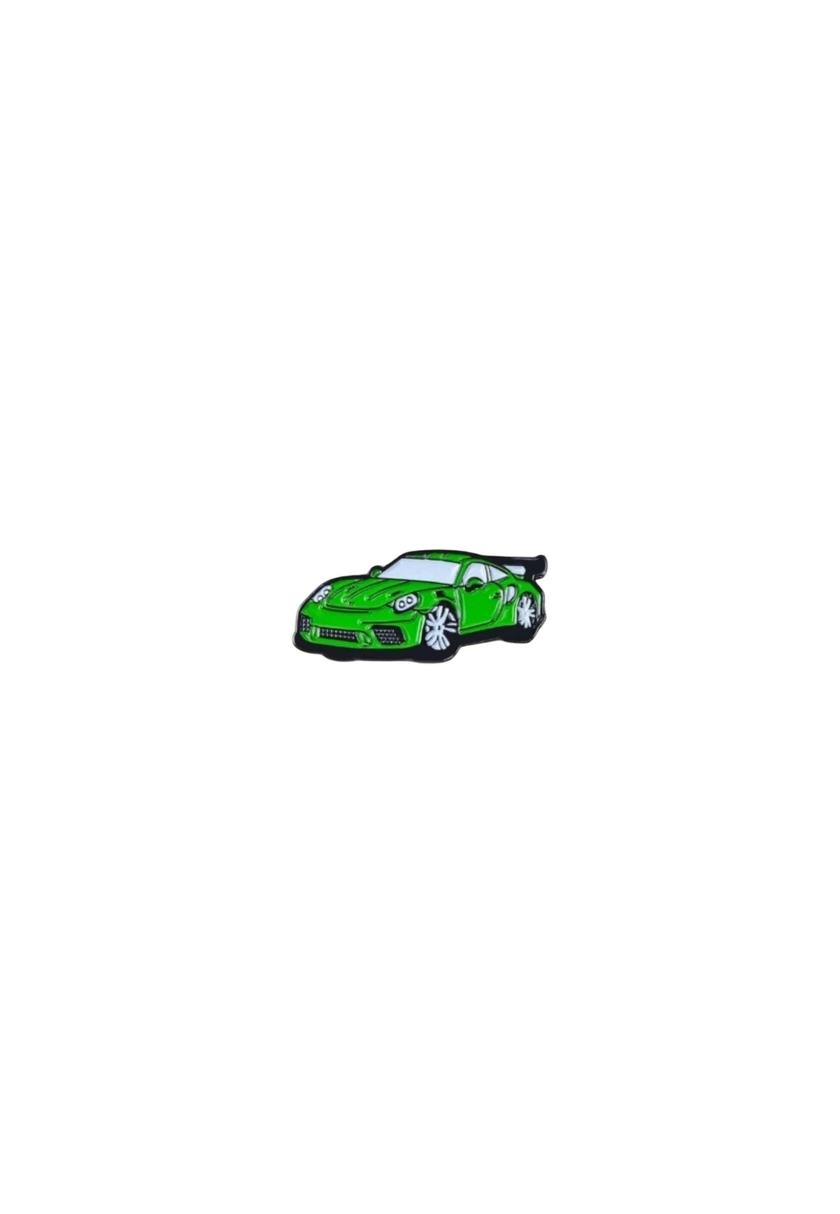 PIN GREEN SPORT CAR