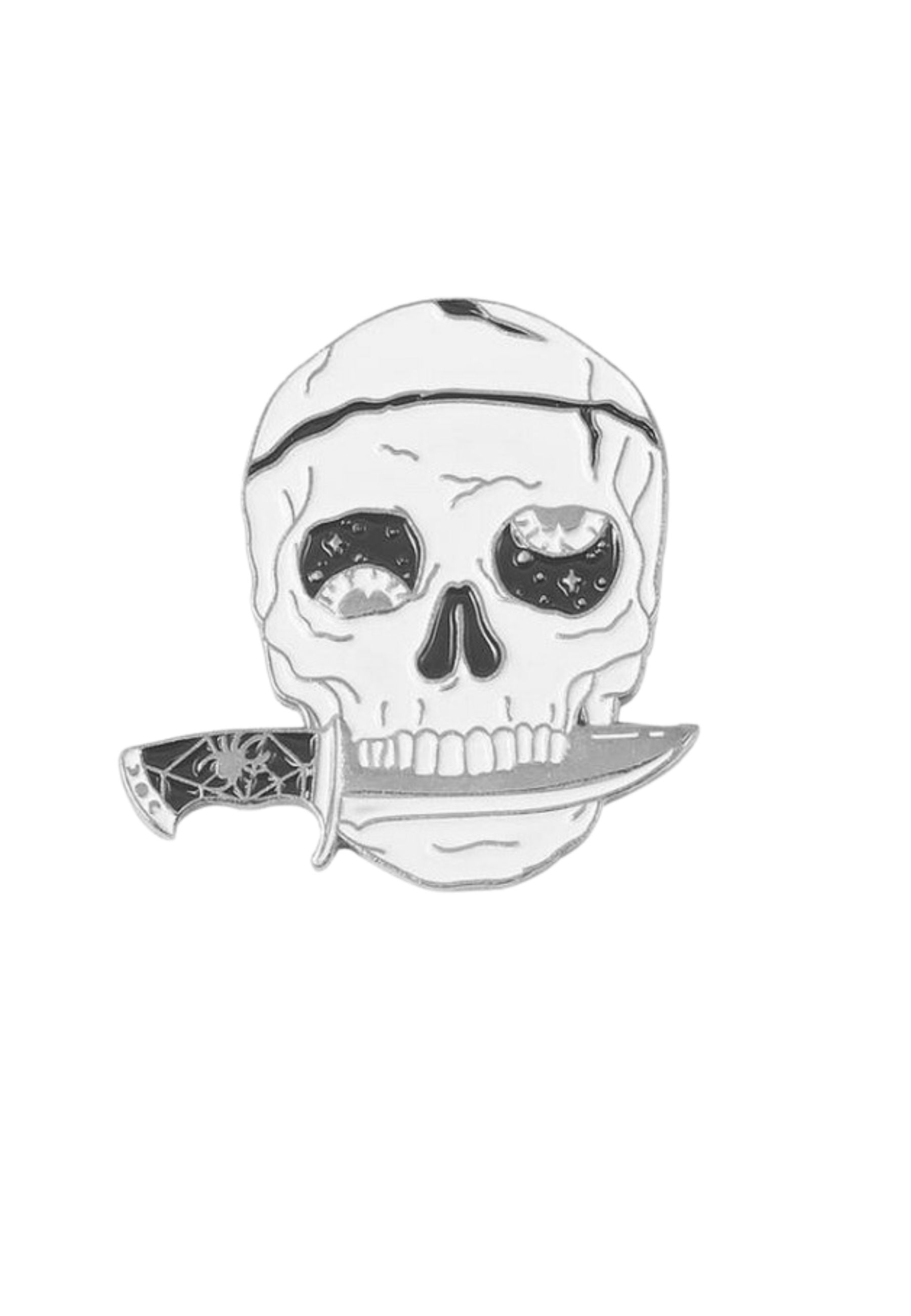 PIN KNIFE SKULL