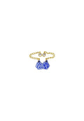 PIN ROYAL BLUE GAME DICES CHAINS