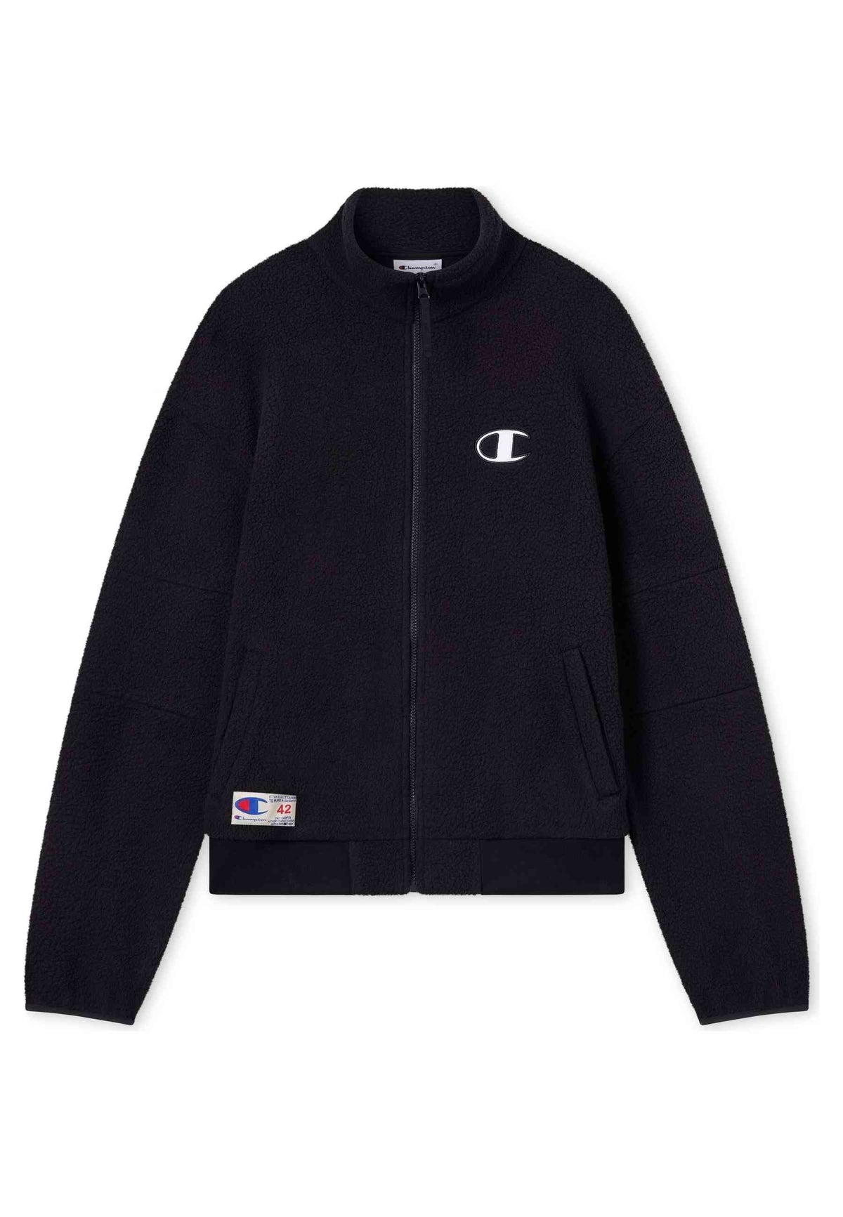 POLAR CHAMPION NEGRO FULL ZIP POLAR JACKET