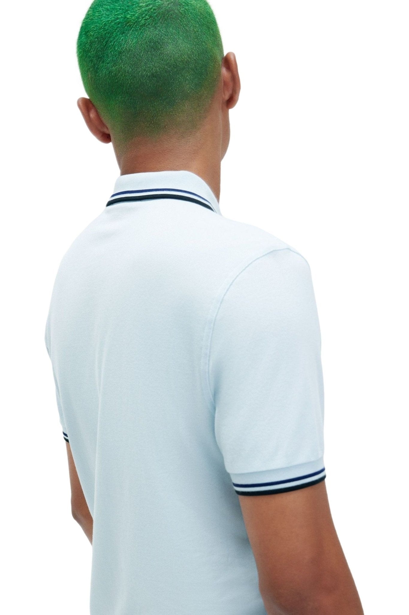 POLO FRED PERRY CELESTE TWIN TIPPED SHIRT T43 - AREA ZERO