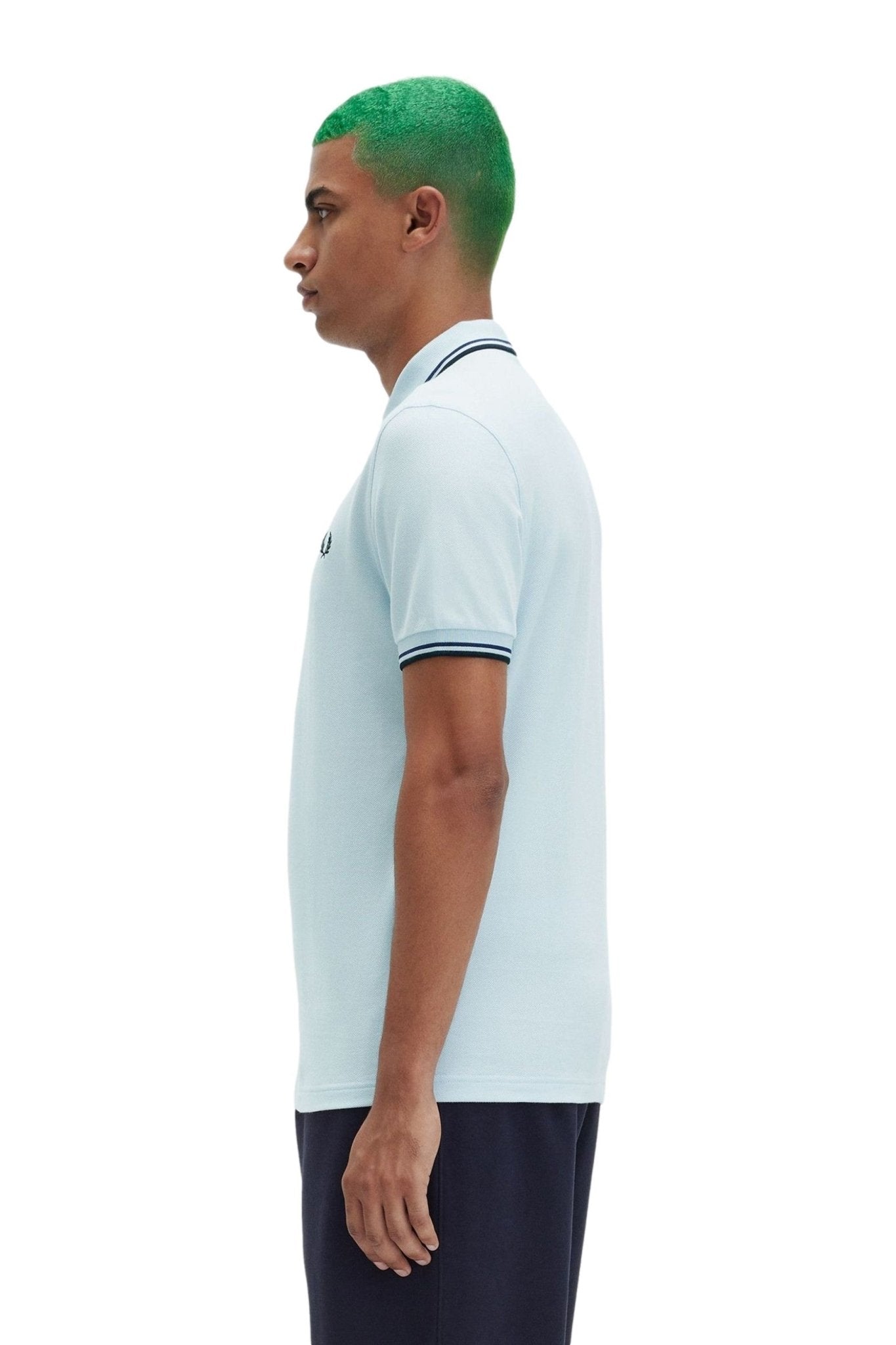 POLO FRED PERRY CELESTE TWIN TIPPED SHIRT T43 - AREA ZERO