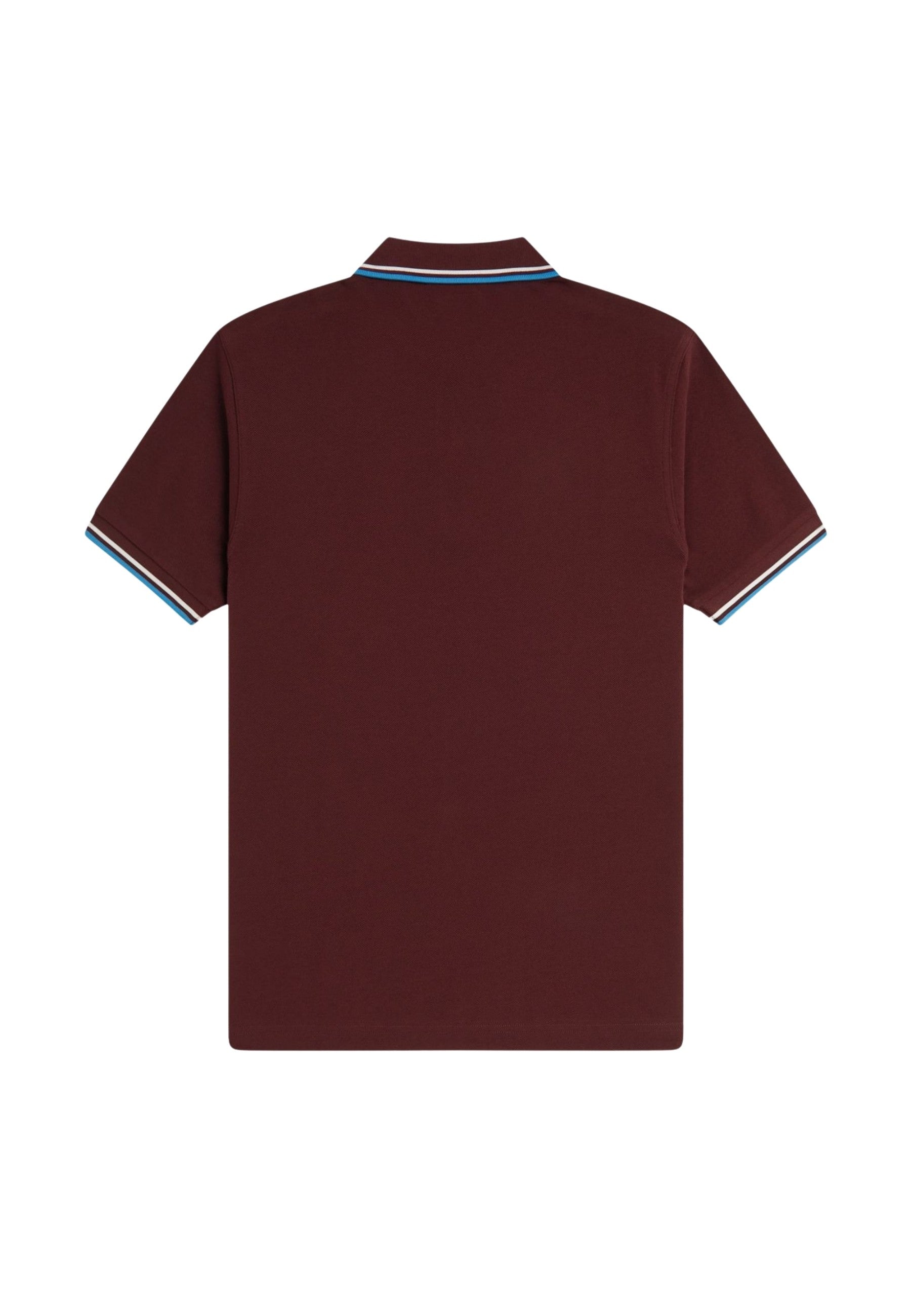 POLO FRED PERRY GRANATE Z63 TWIN TIPPED SHIRT