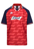 POLO KAPPA X BUDWEISER ROJO MIKAIL RETRO SHIRT