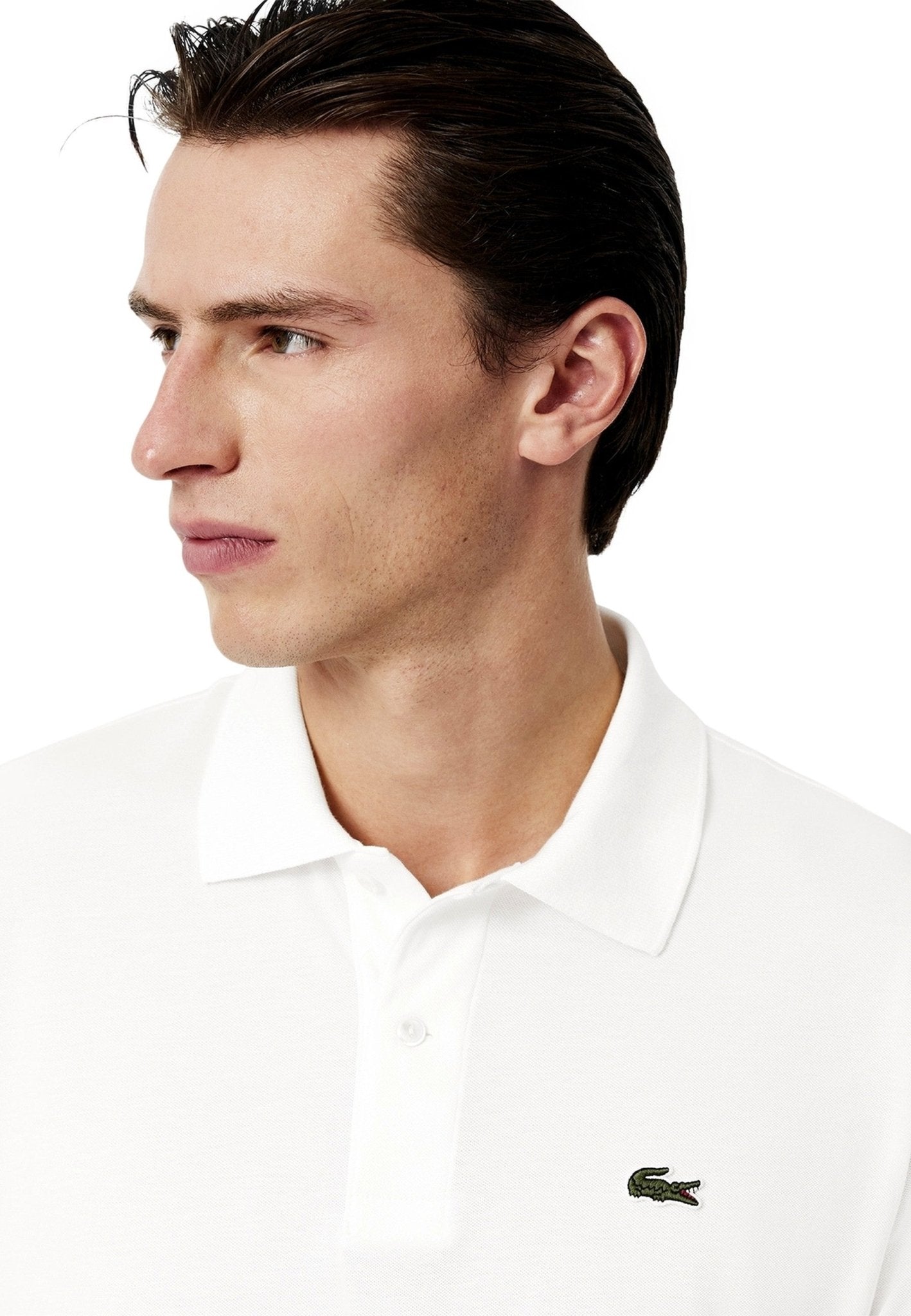 POLO LACOSTE BLANCO CLASSIC FIT SHIRT - AREA ZERO