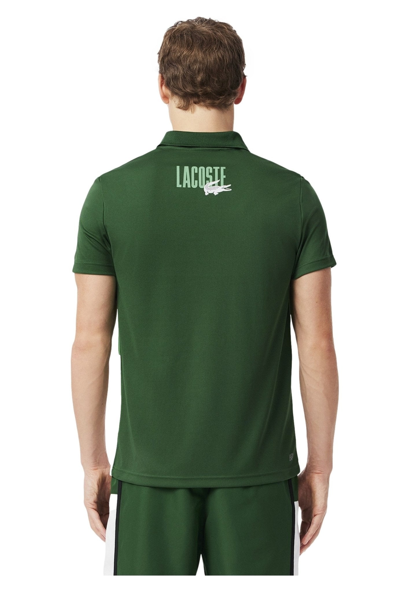 POLO LACOSTE BLANCO COLOUR BLOCK SPORT SHIRT - AREA ZERO