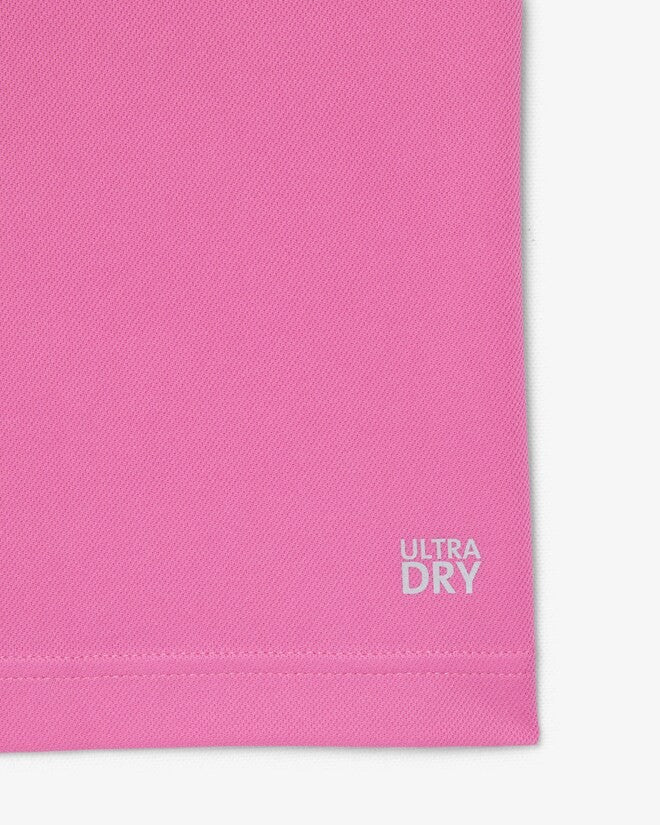 POLO LACOSTE FUXIA CONTRAST RIBETER ULTRA DRY SHIRT