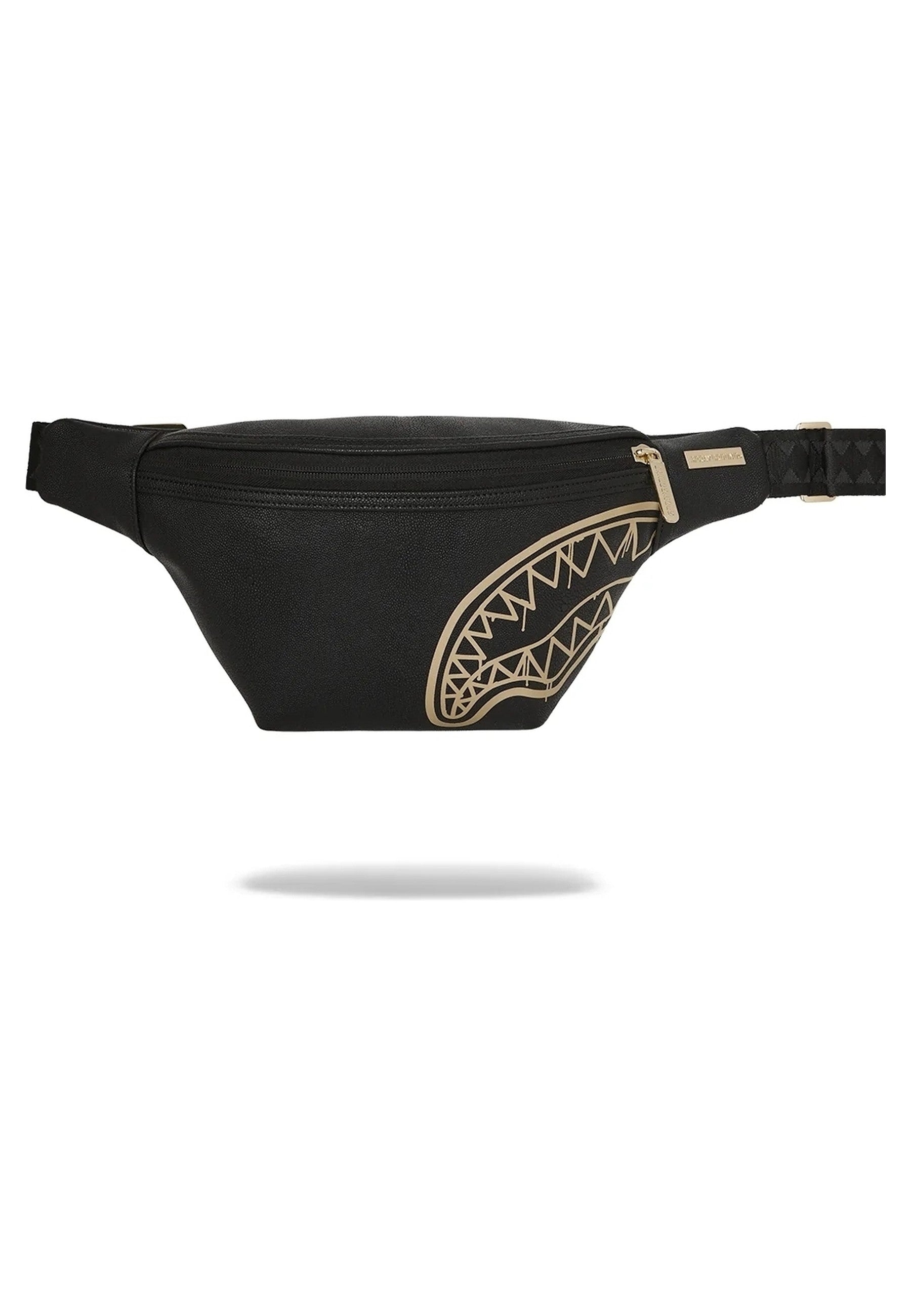 RIÑONERA SPARYGROUND NEGRA THAT GOLD DRAP CROSSBODY SAVVY