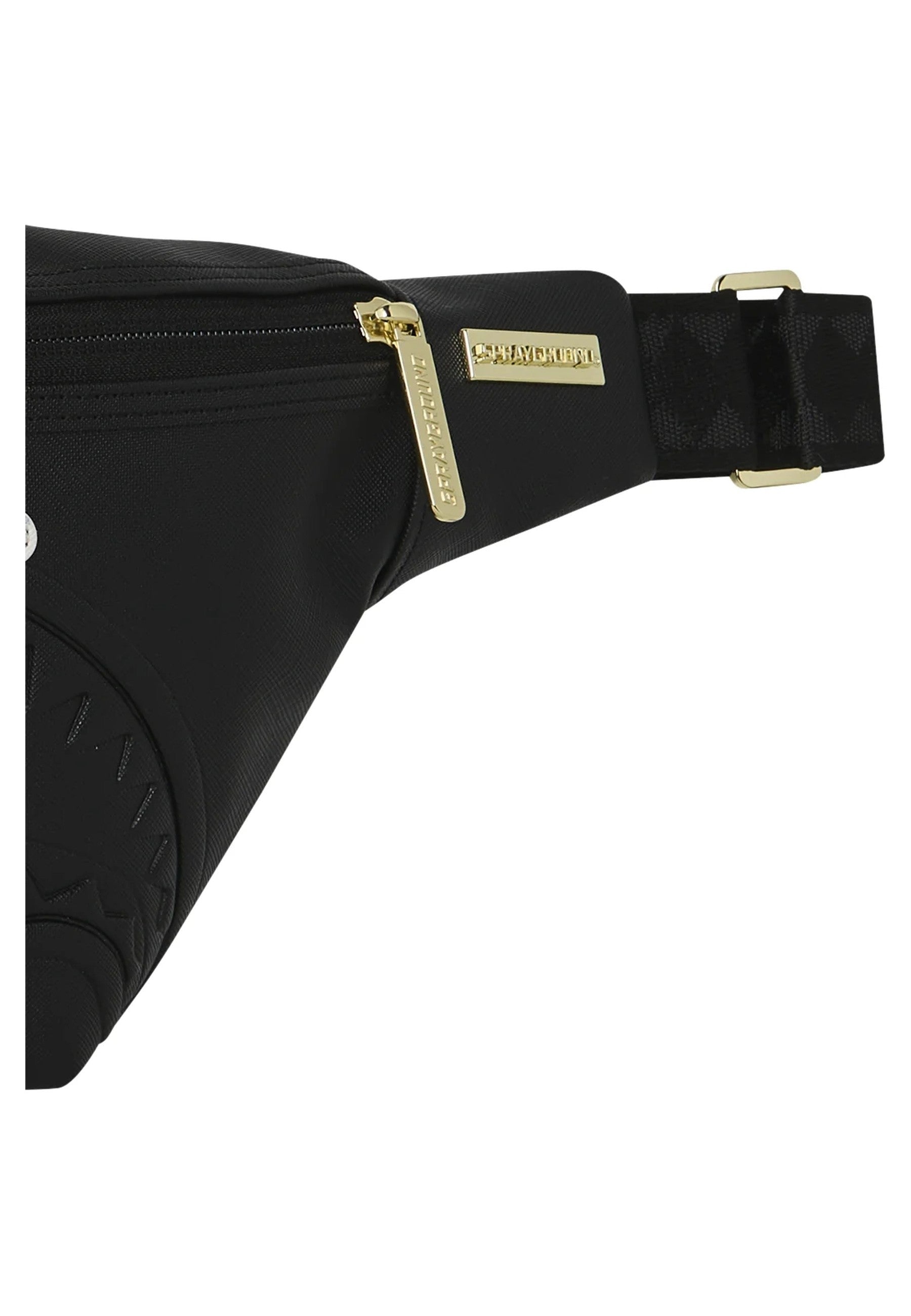 RIÑONERA SPRAYGROUND CREAM CHECK SIDE DRIP SAVVY CROSSBODY