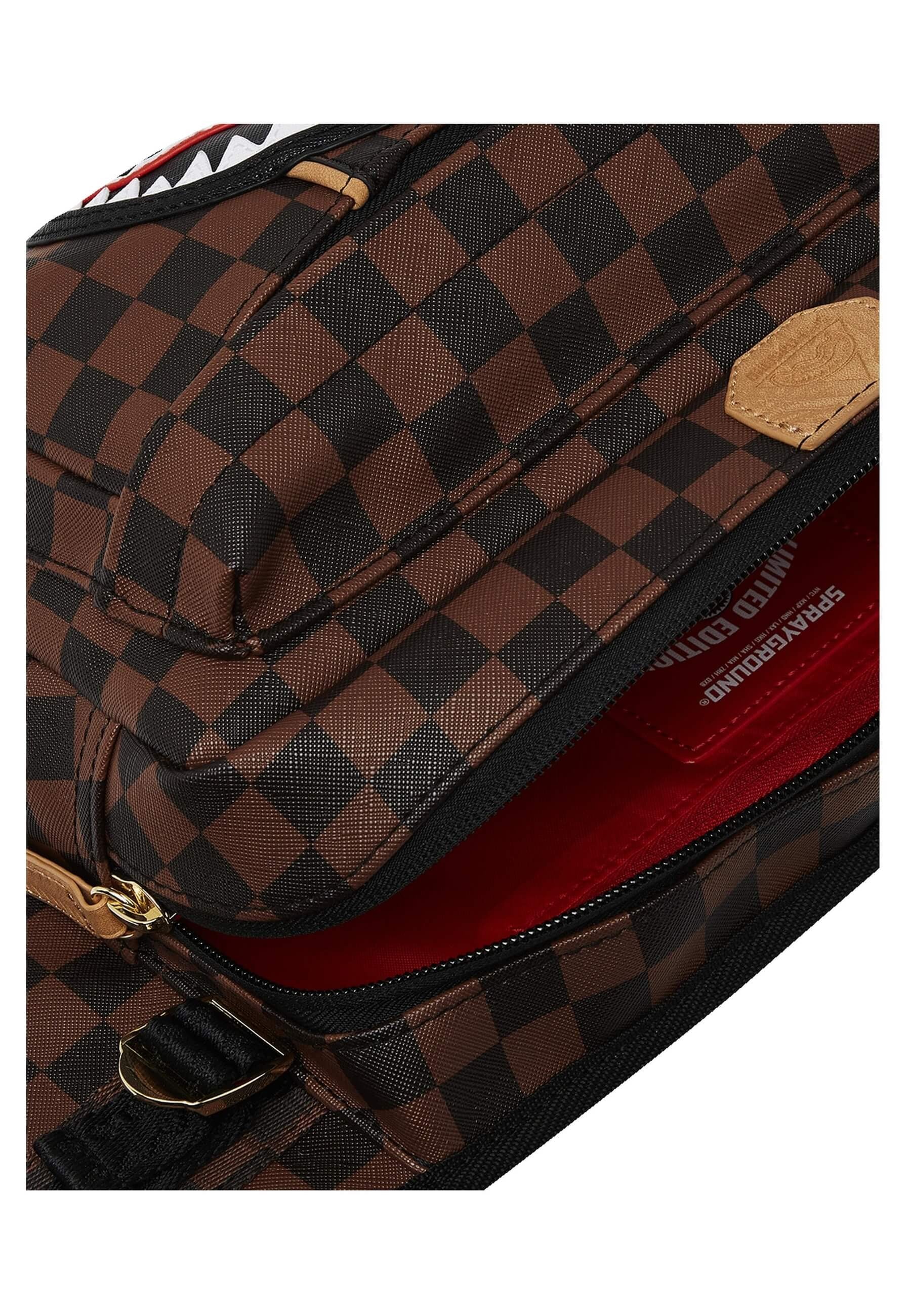 RIÑONERA SPRAYGROUND MARRON HENNYVILLE CARGO CROSSBODY