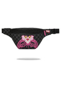 RIÑONERA SPRAYGROUND NEGRA PANTERA ROSA PINK PANTHER DRIPPY DIAMONDS CROSSBODY