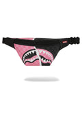RIÑONERA SPRAYGROUND ROSA PINK AND BLACK TEAR SIP SAVVY CROSSBODY
