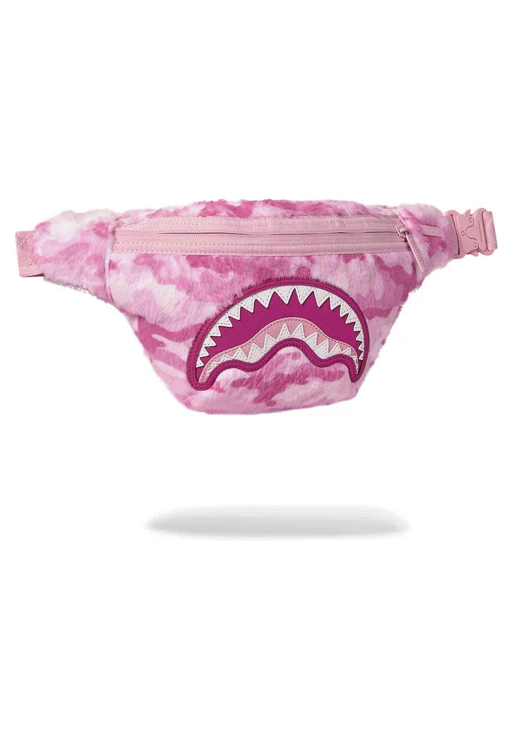 RIÑONERA SPRAYGROUND ROSA PINK FUR CAMO SAVVY CROSSBODY