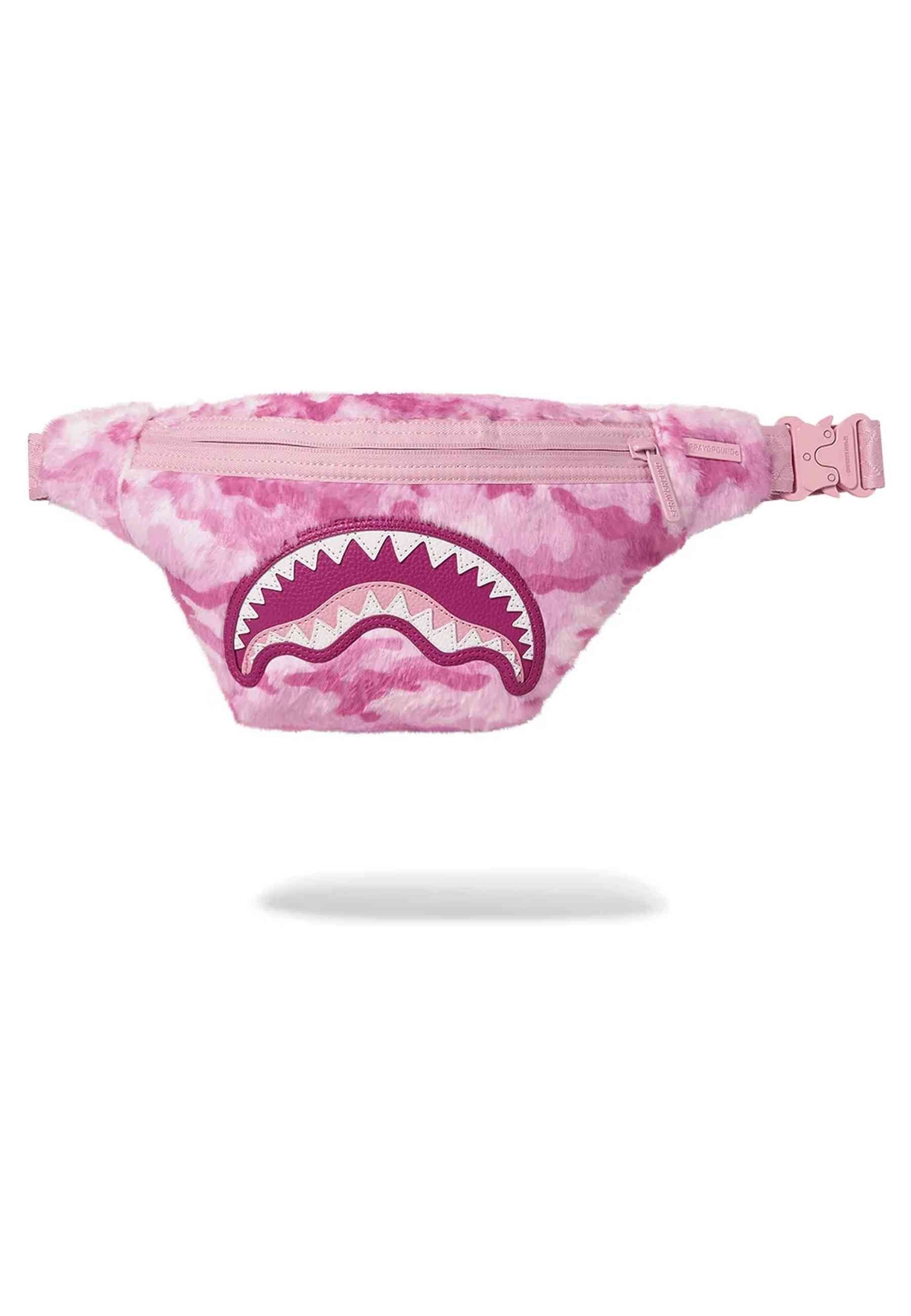 RIÑONERA SPRAYGROUND ROSA PINK FUR CAMO SAVVY CROSSBODY