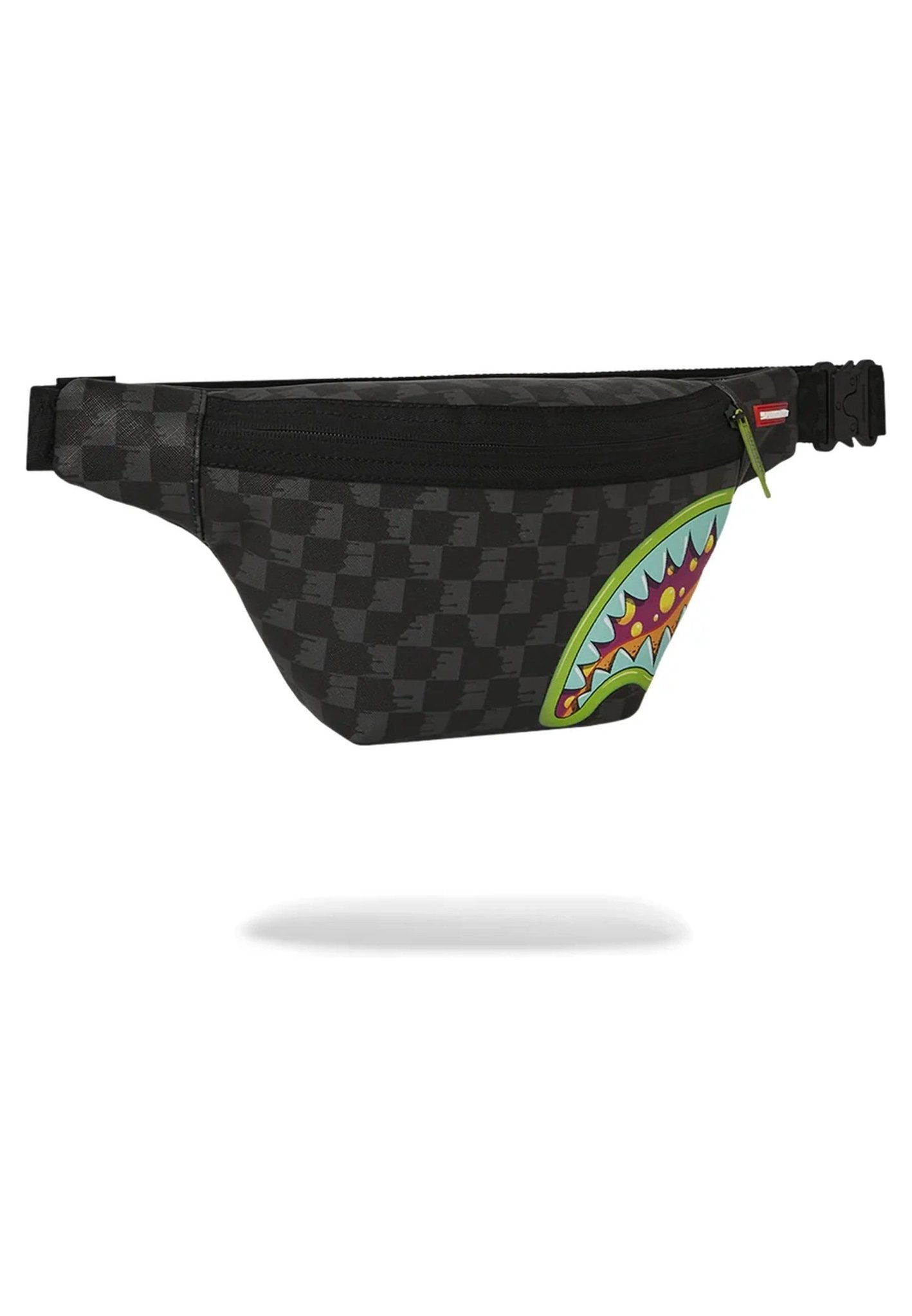 RIÑONERA SPRAYGROUND NEGRA CUADROS SLIME TAKEOVER CROSSBODY - AREA ZERO