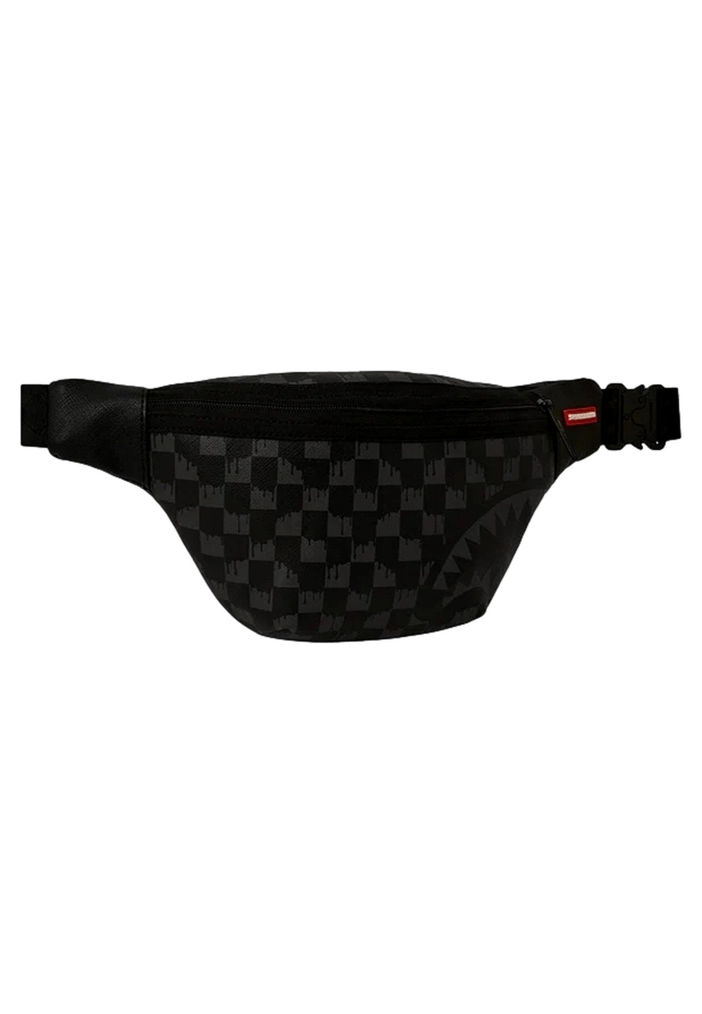 RIÑONERA SPRAYGROUND NEGRA HANGOVER DRIP CHECK CROSSBODY - AREA ZERO