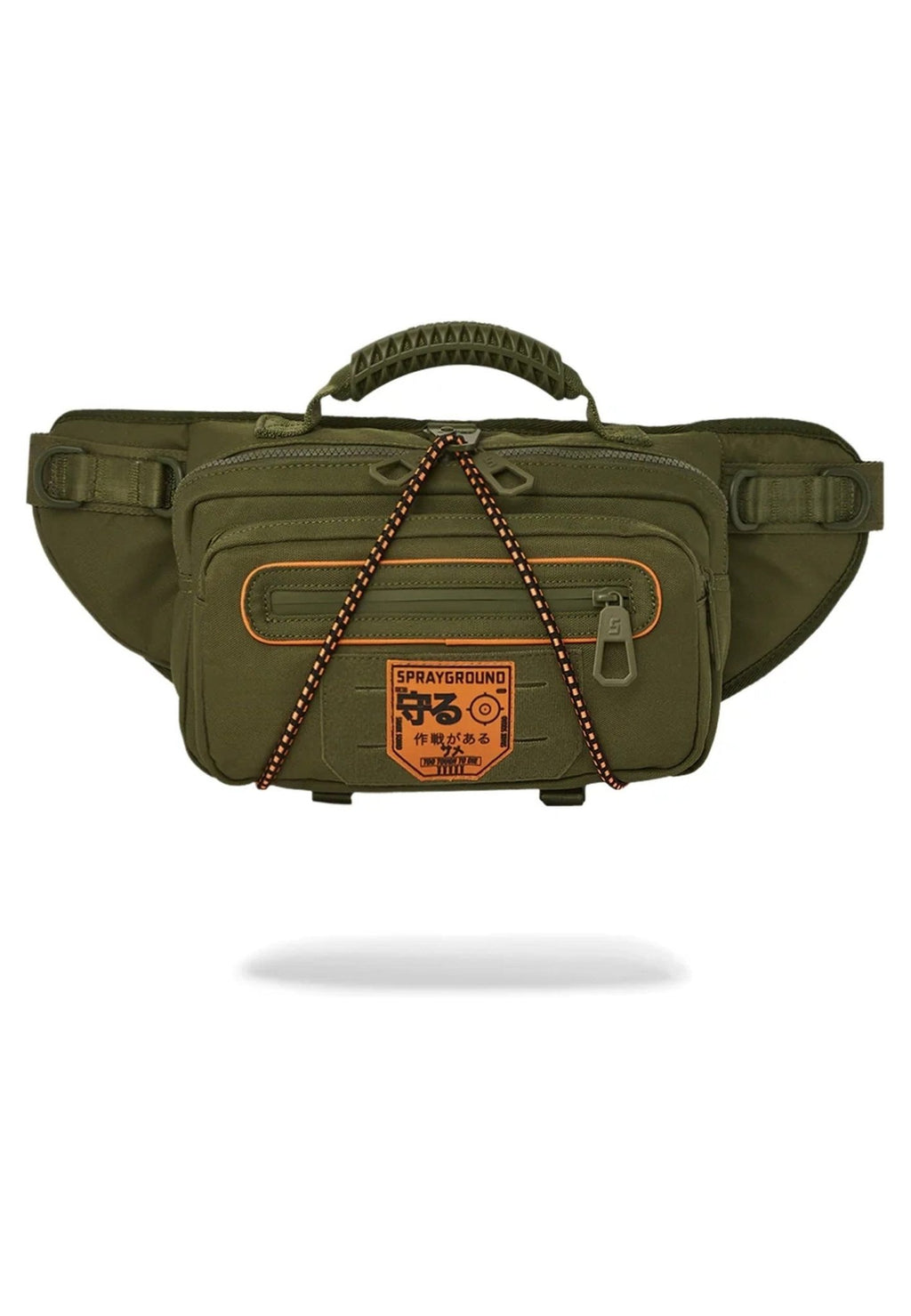 RIÑONERA SPRAYGROUND VERDE SPEC OPS GLOBAL HAWK CROSSBODY CARGO - AREA ZERO